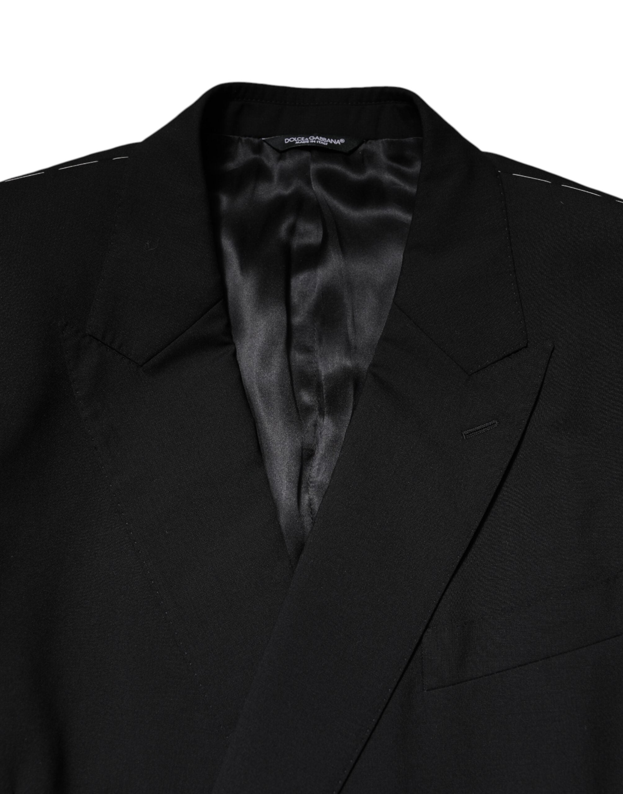 Dolce & Gabbana MARTINI Double-breasted suit jacket, black-5