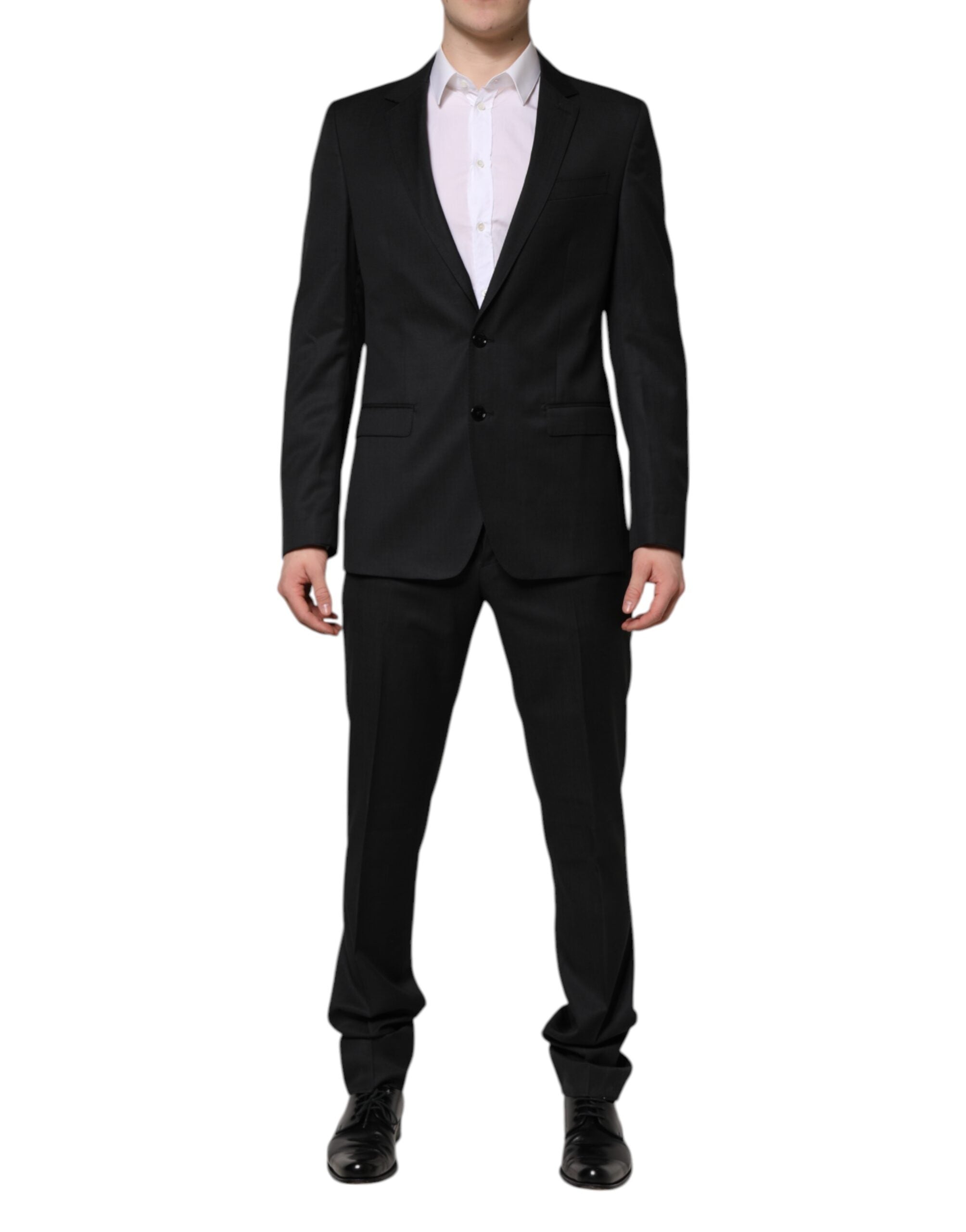Dolce & Gabbana Dunkelgrauer MARTINI 2-tlg. einreihiger Anzug-1