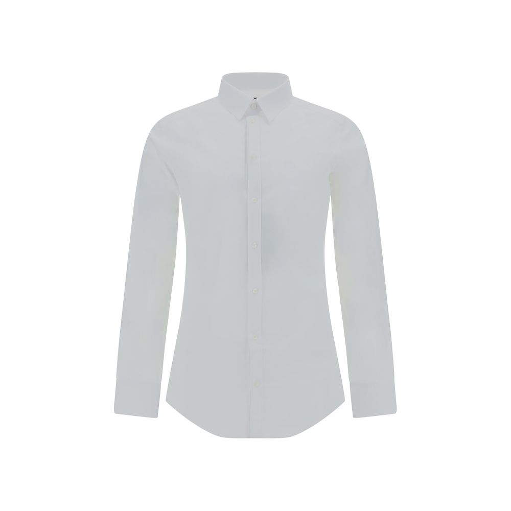 Dolce & Gabbana White Elastane Shirt-1