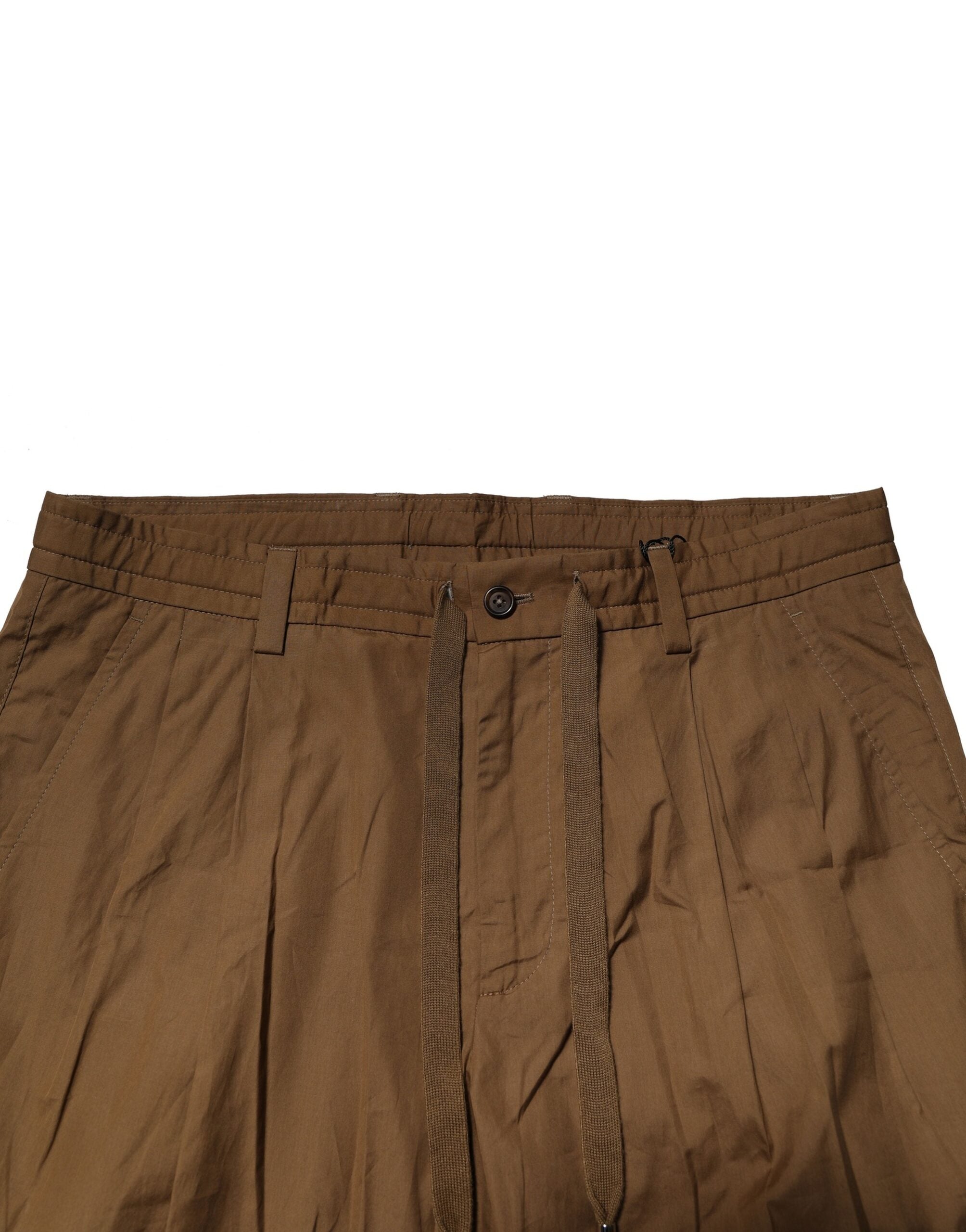 Dolce & Gabbana Braun Baumwolle Chino Mid Taille Männer Hosen-5