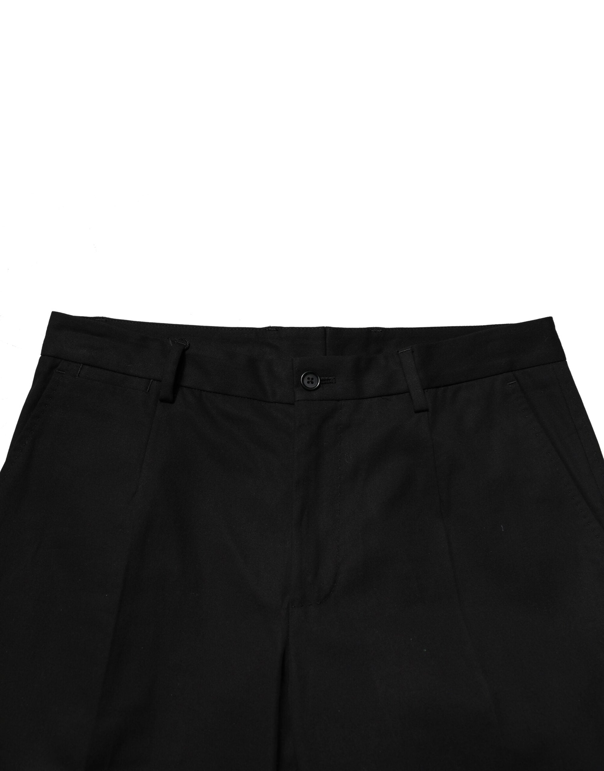 Dolce & Gabbana Schwarzes Baumwoll-Cargo-Kleid Herrenhosen-5