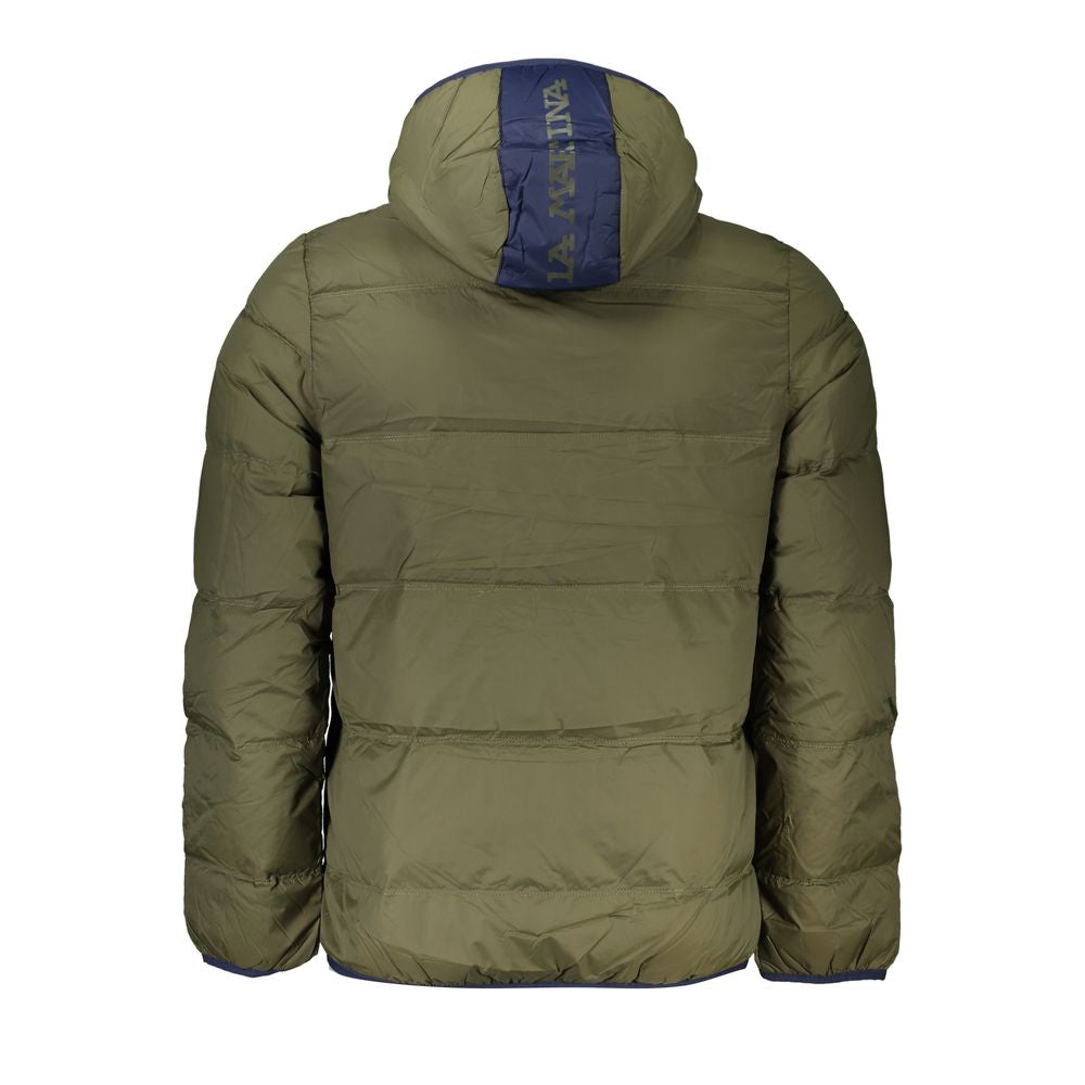 La Martina Green Polyamide Men's Jacket-2
