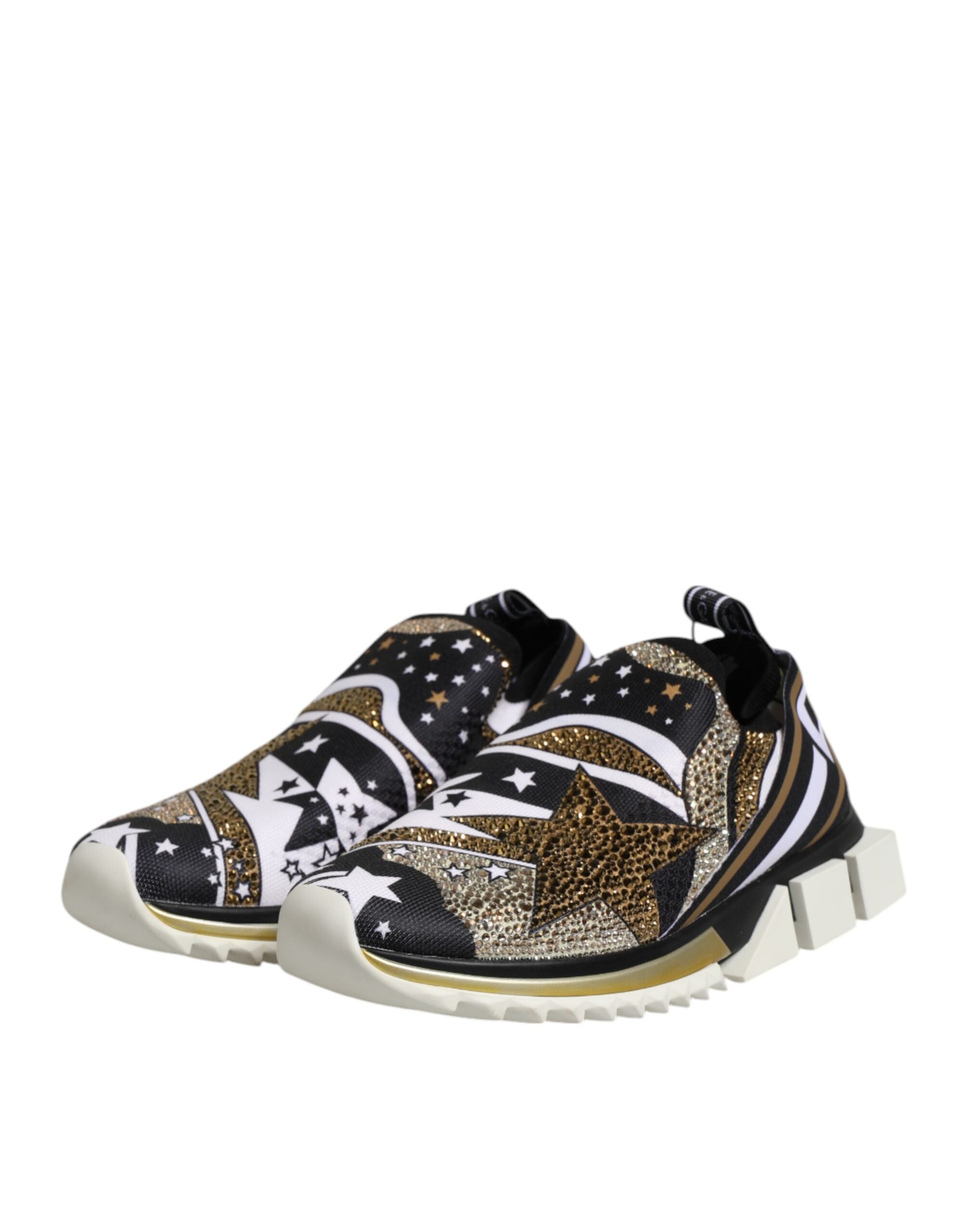 Dolce & Gabbana Multicolor Sorrento Low Top Sneakers Shoes-4