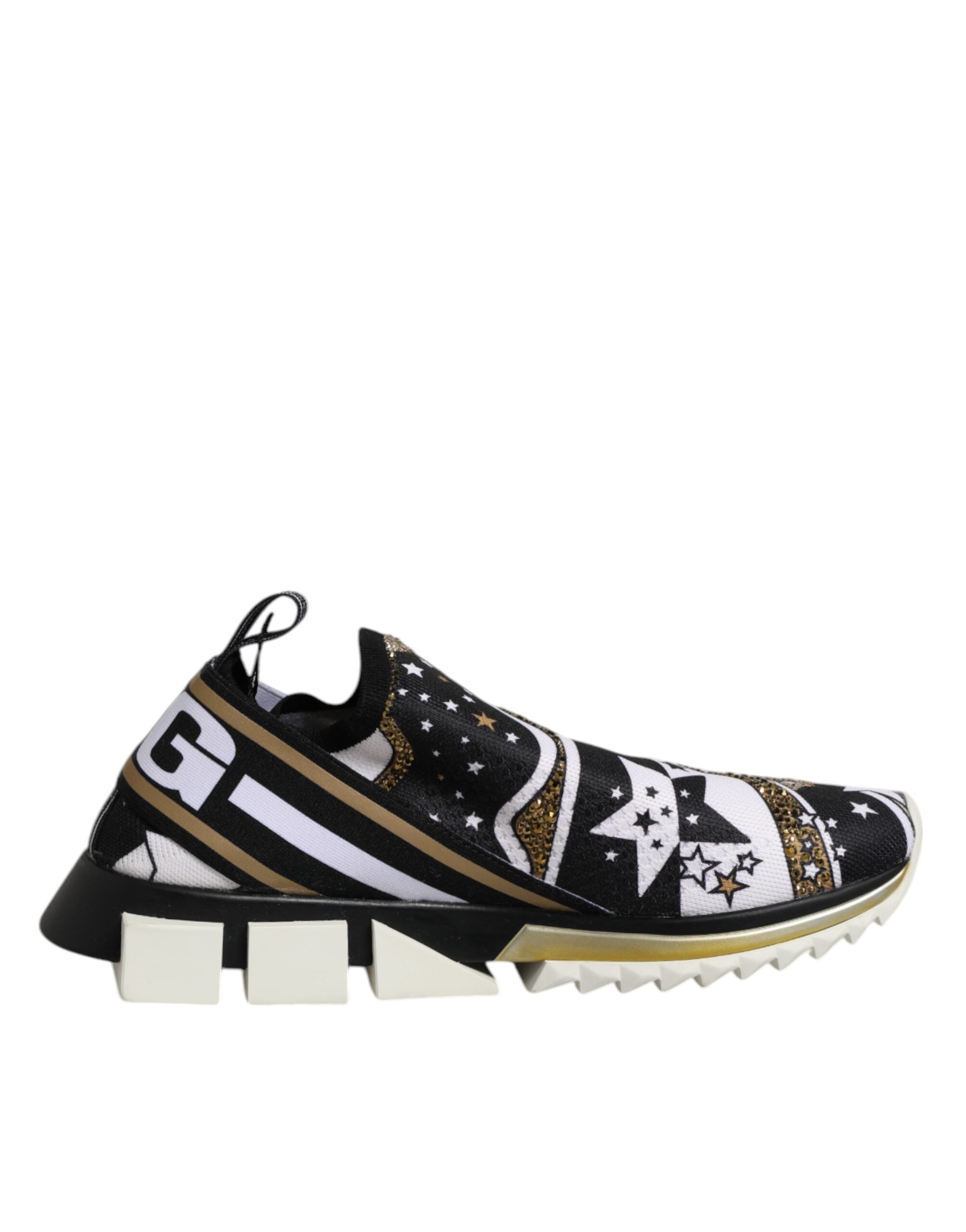 Dolce & Gabbana Multicolor Sorrento Low Top Sneakers Shoes-1