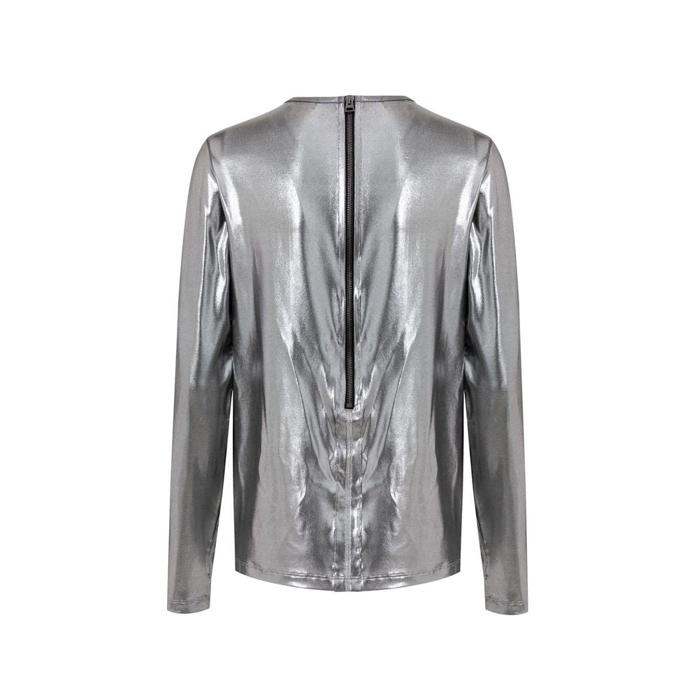 Tom Ford Grey Viscose Long Sleeve-2