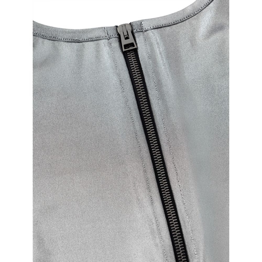 Tom Ford Grey Viscose Long Sleeve-4