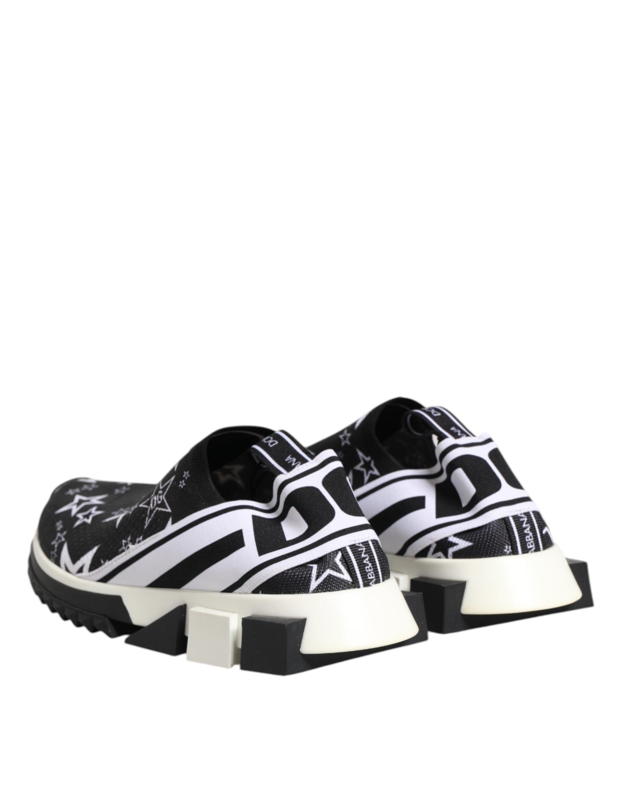 Zapatillas bajas Sorrento en blanco y negro de Dolce & Gabbana-5