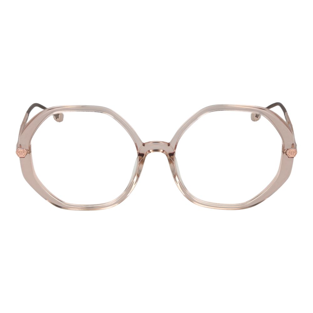 Gafas Philipp Plein de acetato de celulosa rosa (montura)-2