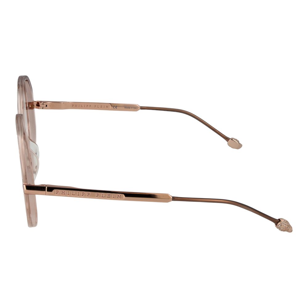 Gafas Philipp Plein de acetato de celulosa rosa (montura)-4