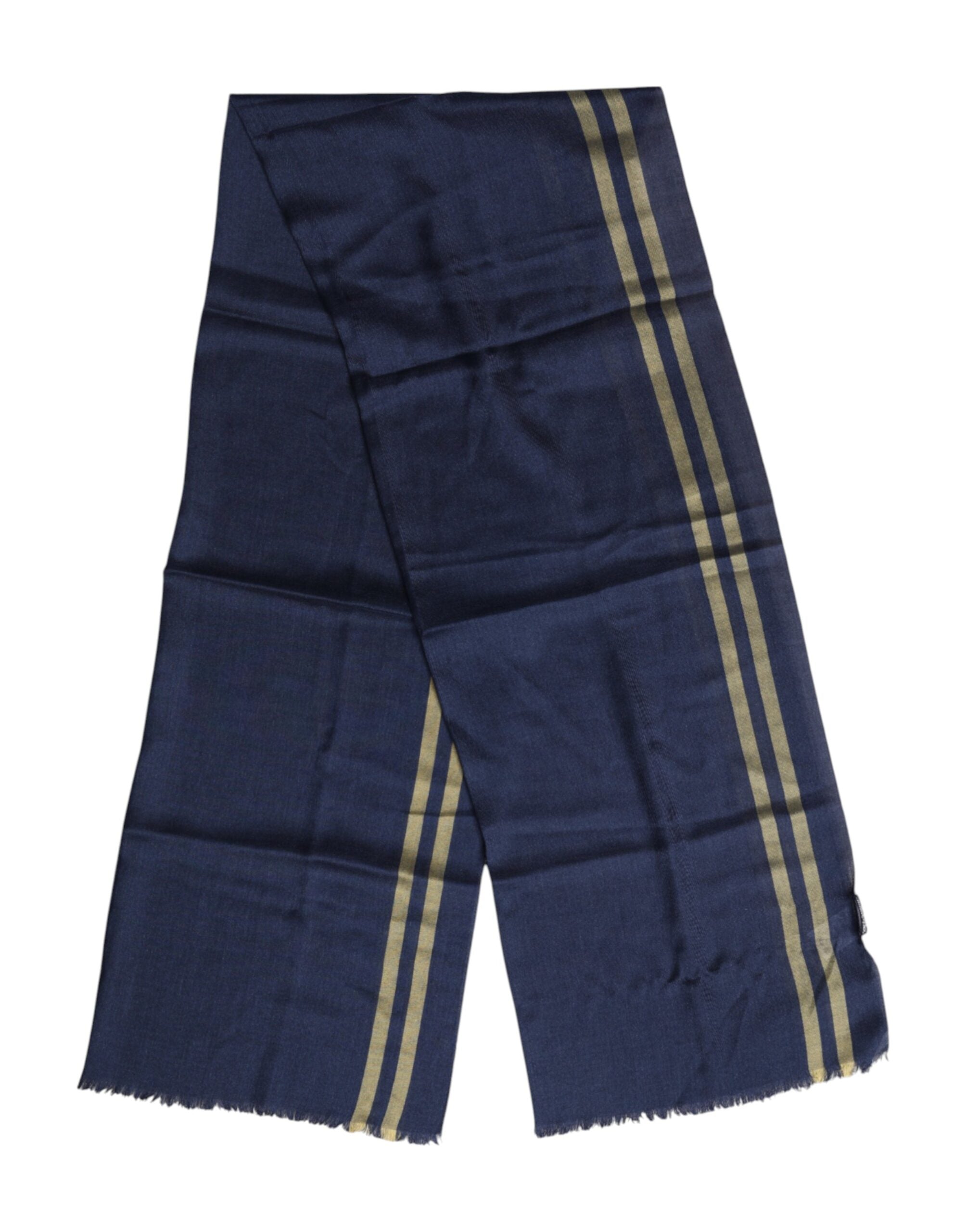 Dolce & Gabbana Blue Cashmere Neck Warmer Wrap Scarf-5