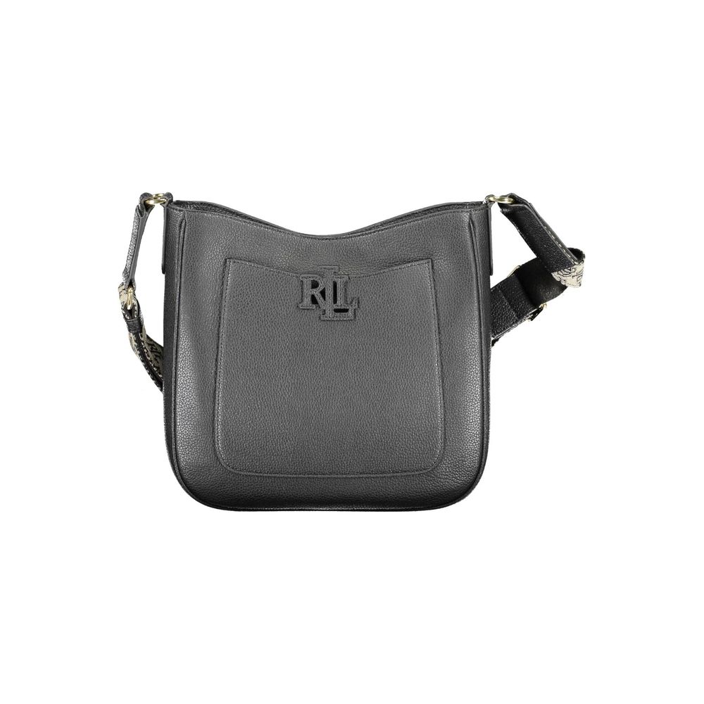Ralph Lauren Black Leather Handbag-1