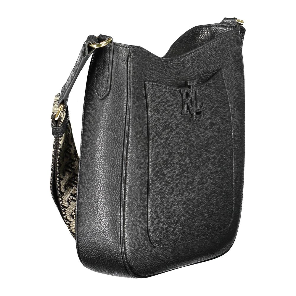 Ralph Lauren Black Leather Handbag-3