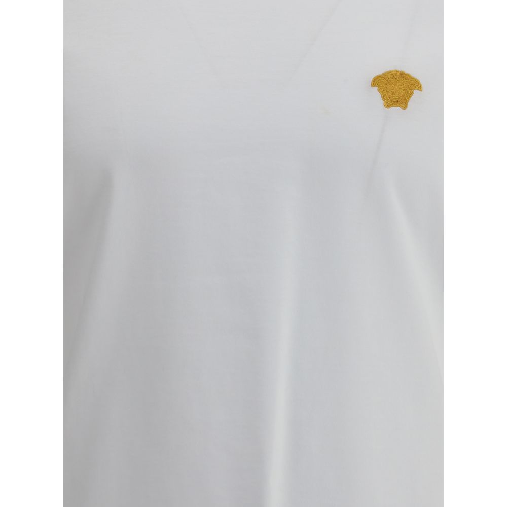 Versace Weißes Baumwoll-T-Shirt-3