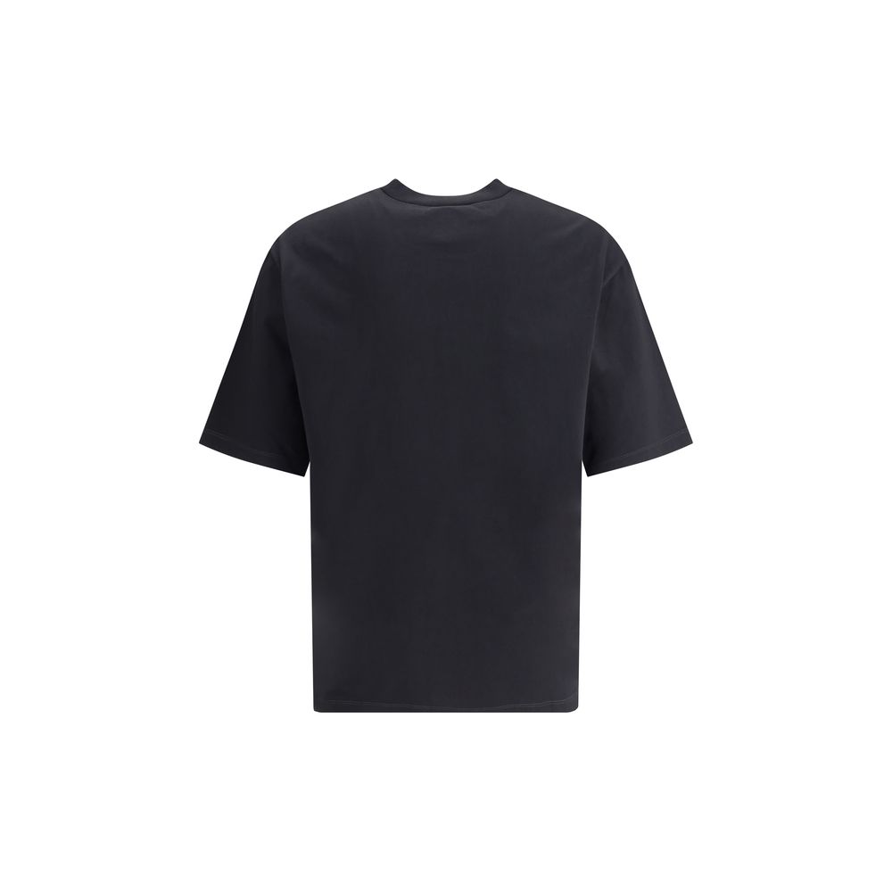 Dsquared² Schwarzes Baumwoll-T-Shirt-2