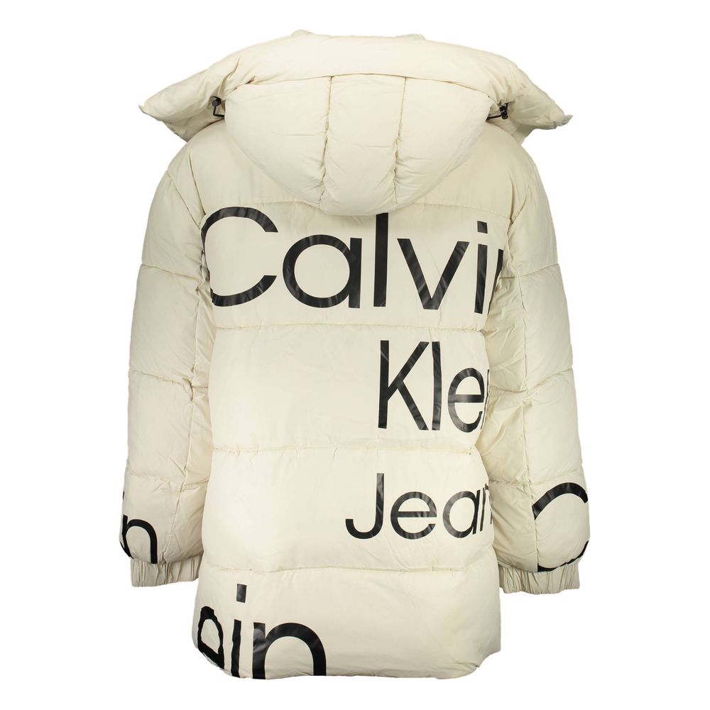 Chaquetas y abrigos de poliéster beige de Calvin Klein-2