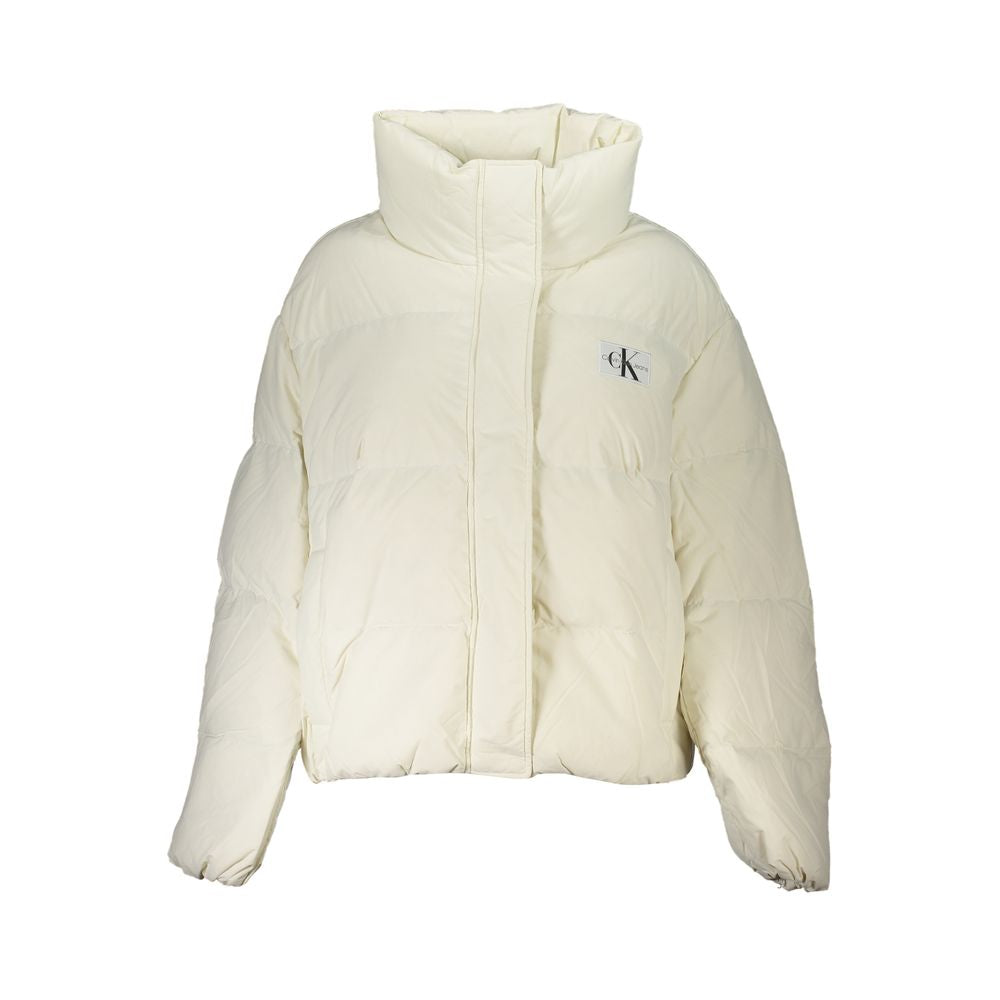 Calvin Klein White Polyamide Jackets &