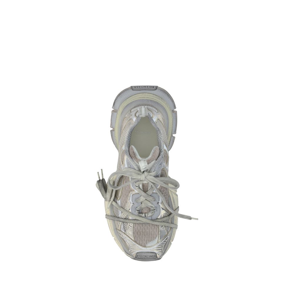 Balenciaga Graue Polyester-Sportschuhe-4