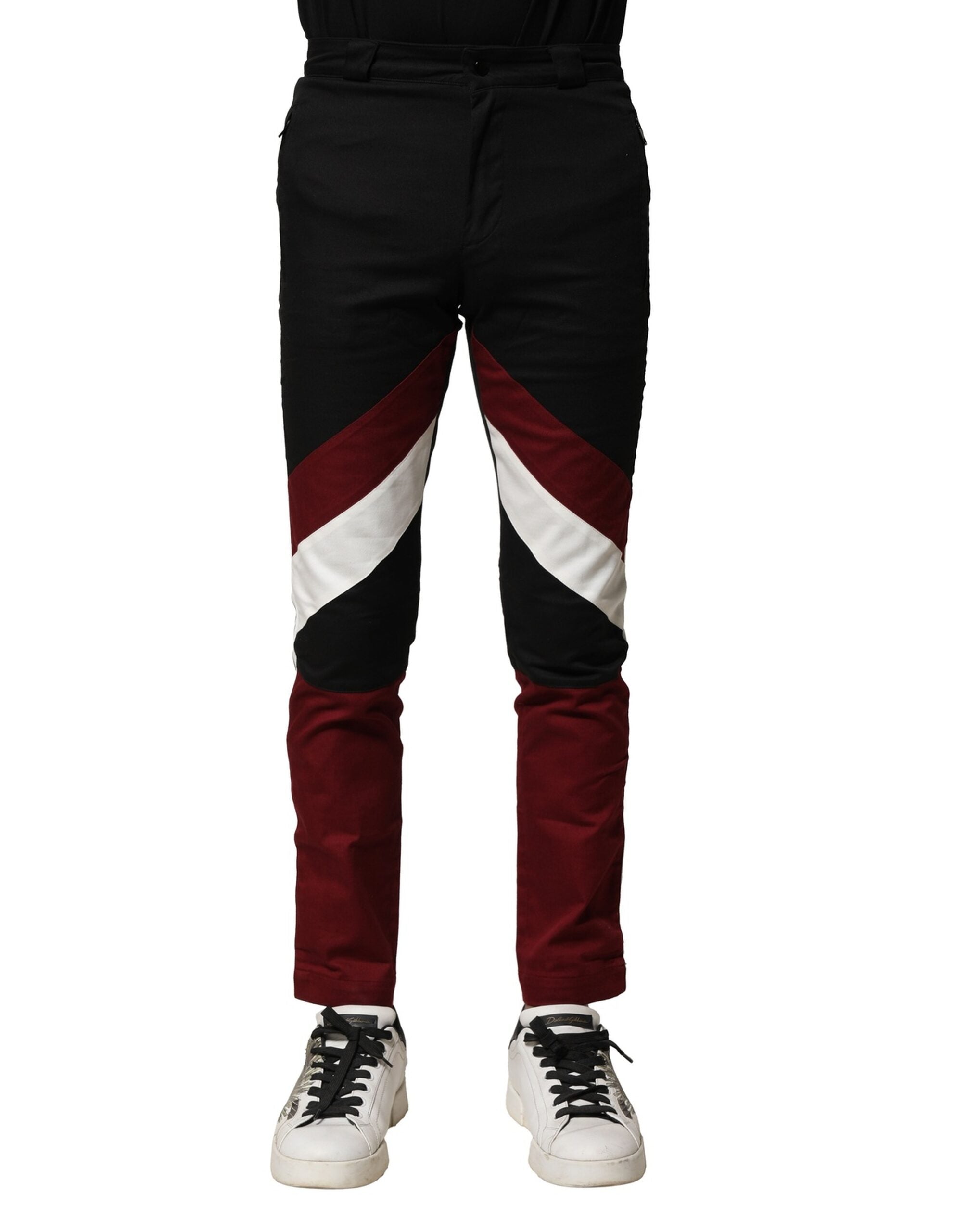Dolce & Gabbana Multicolor Cotton Jogger Trousers for Men-2
