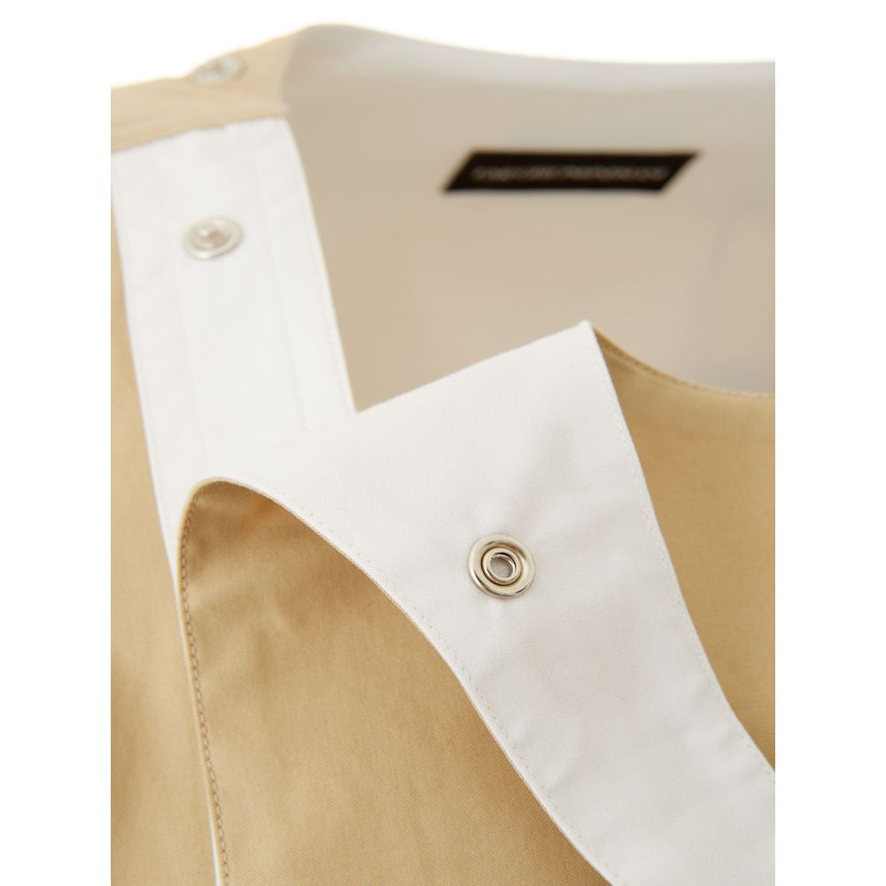 Emporio Armani Brown Cotton T-Shirt-3
