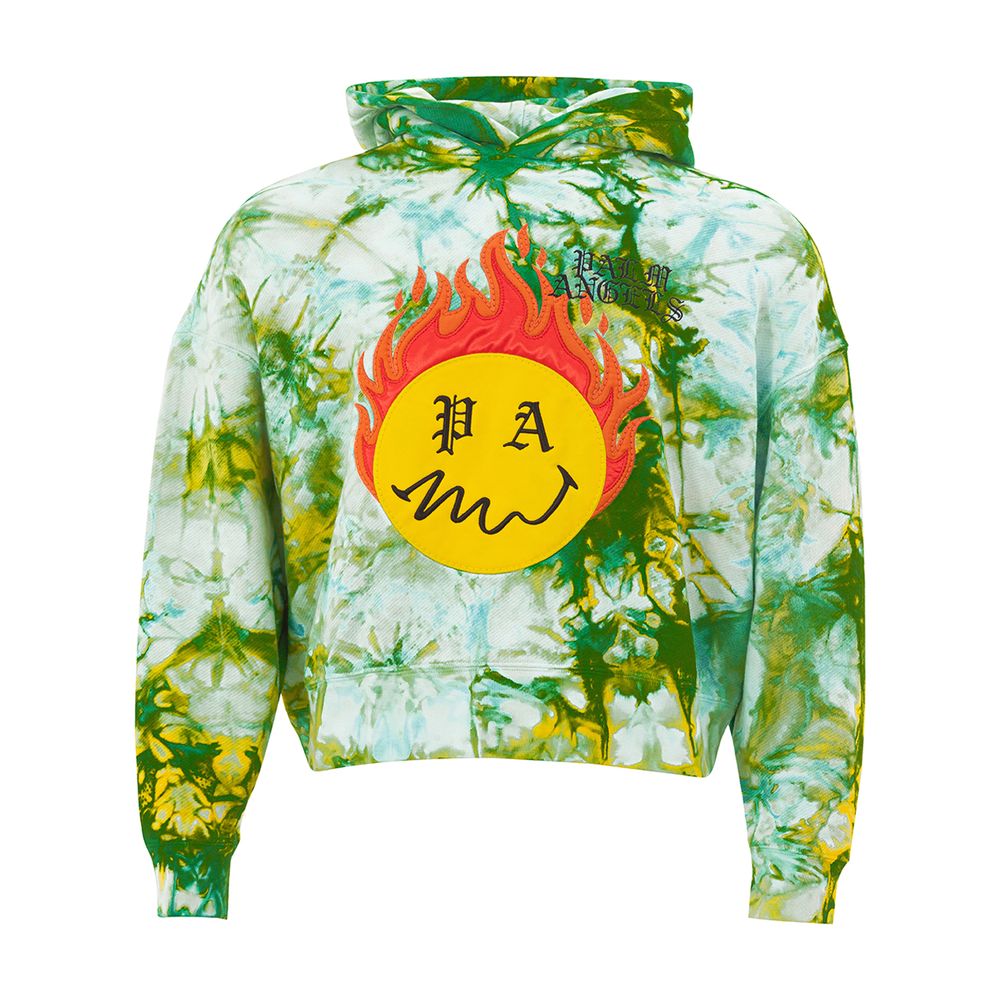 Palm Angels Multicolor Cotton Sweatshirt-1