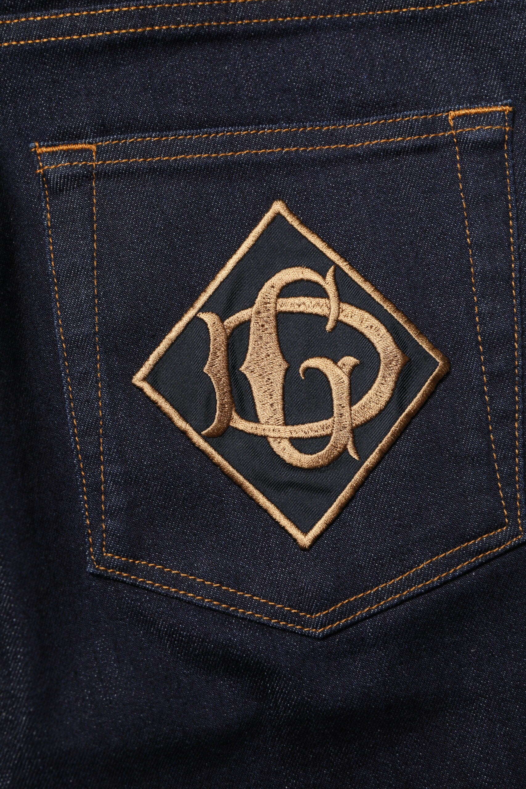 Dolce & Gabbana Black Cotton Skinny Men's Denim Jeans-6