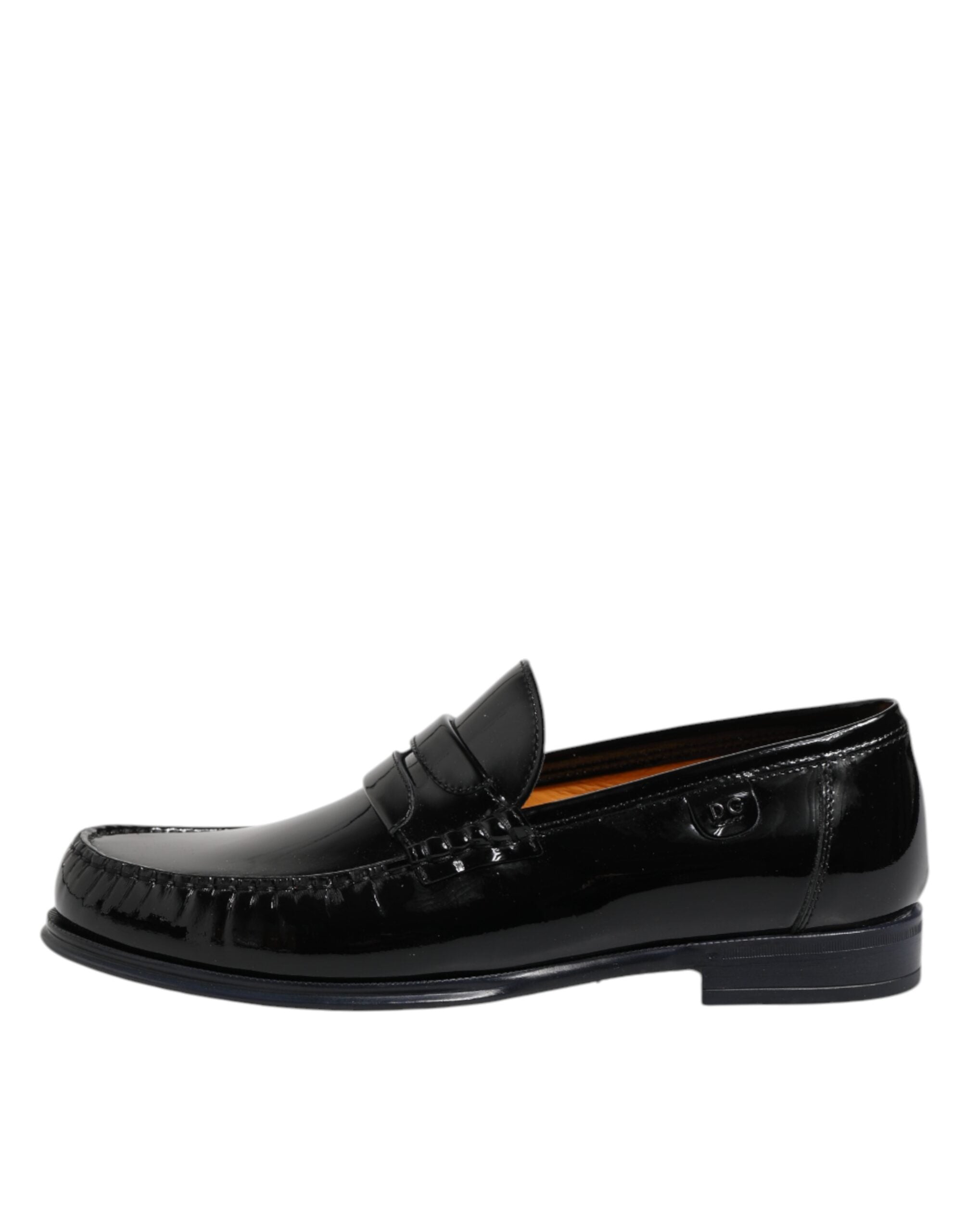 Dolce & Gabbana Schwarze Leder Loafer "Slip On" für Damen und Herren-6
