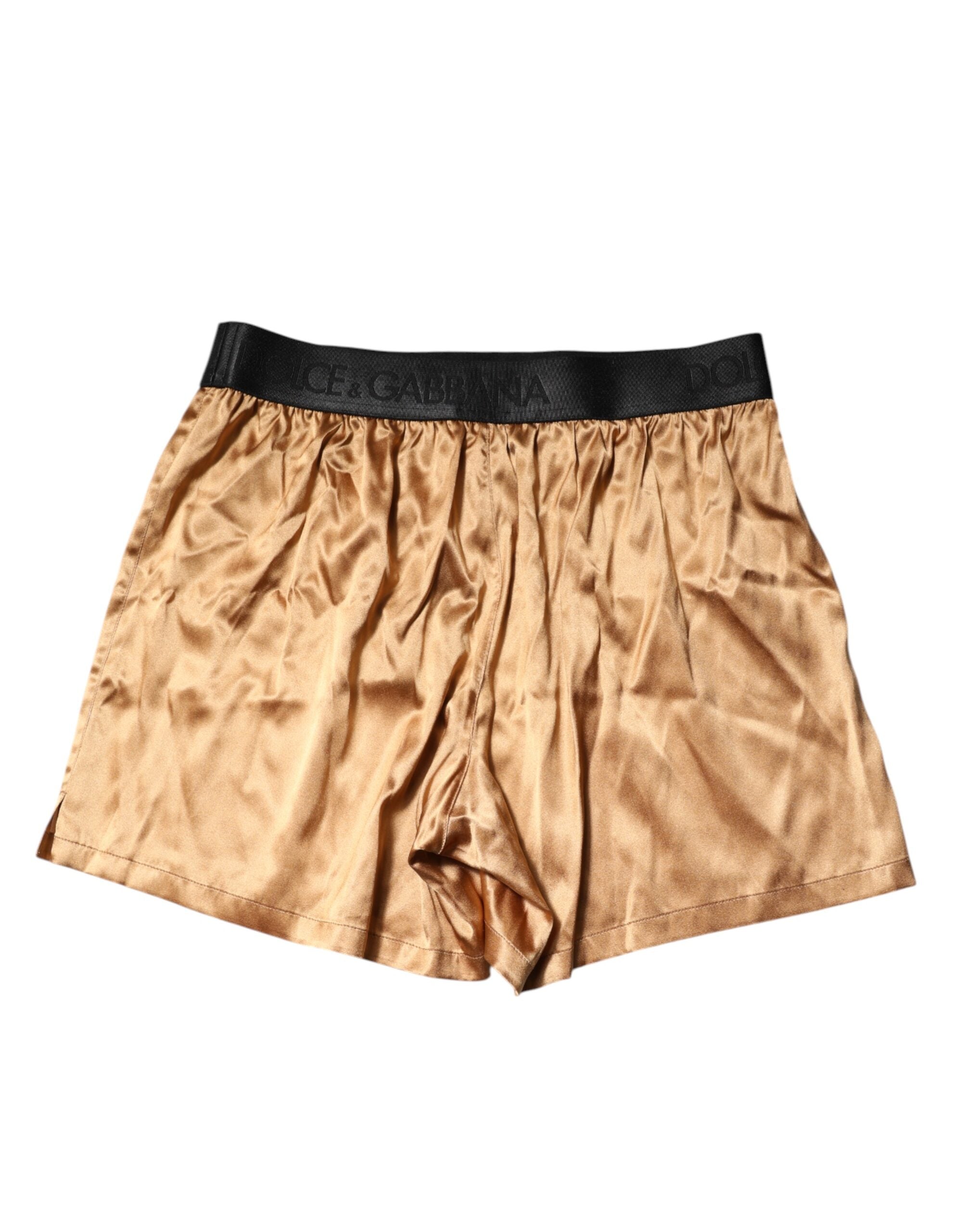 Conjunto de ropa interior Dolce & Gabbana con antifaz para hombre en beige-4