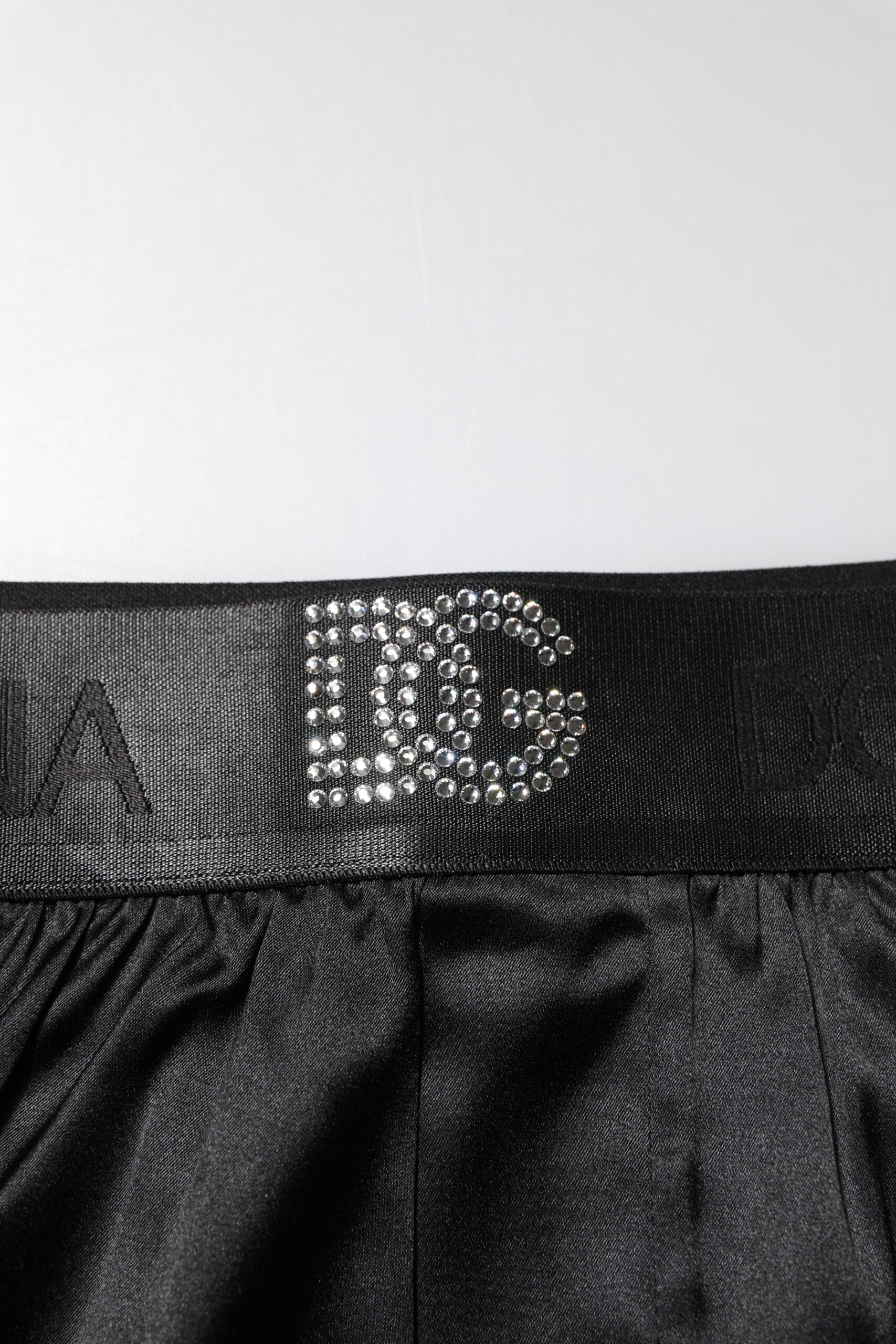 Dolce & Gabbana Black Logo Regular Waist Boxer Shorts Underwear-3