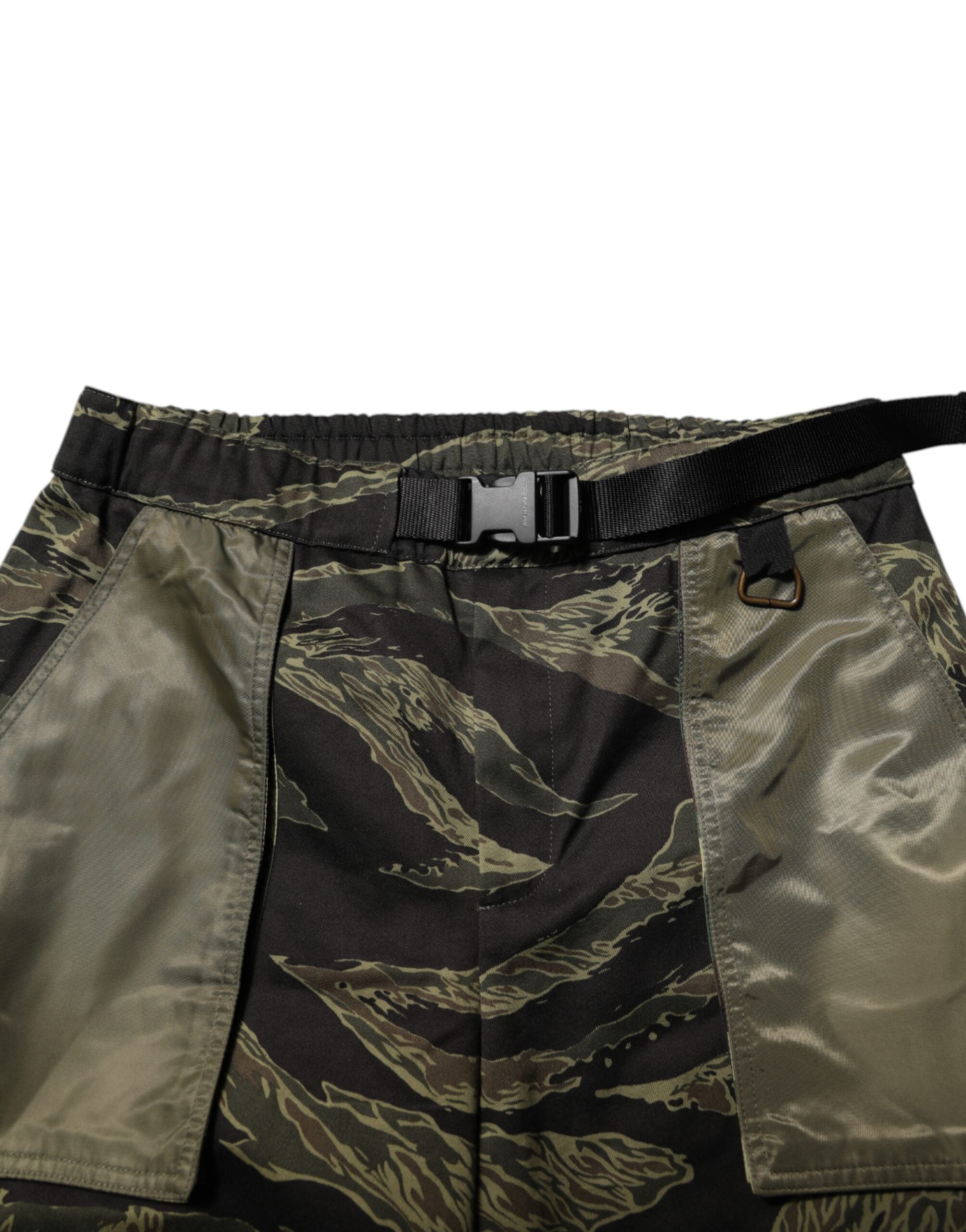 Dolce & Gabbana Multicolor Cargo Camouflage Pants-5