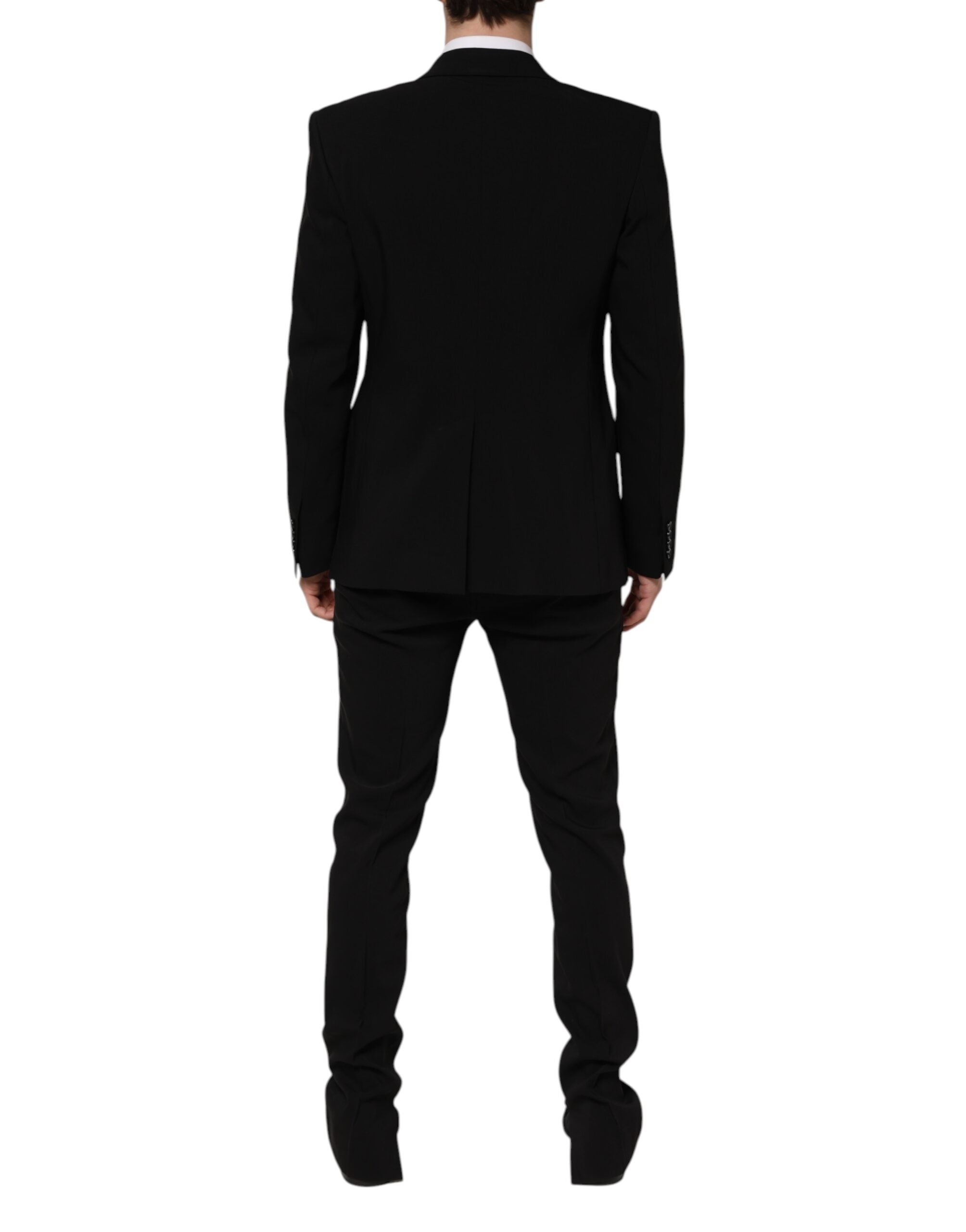 Dolce & Gabbana Black MARTINI Single-Breasted 2-Piece Suit-4