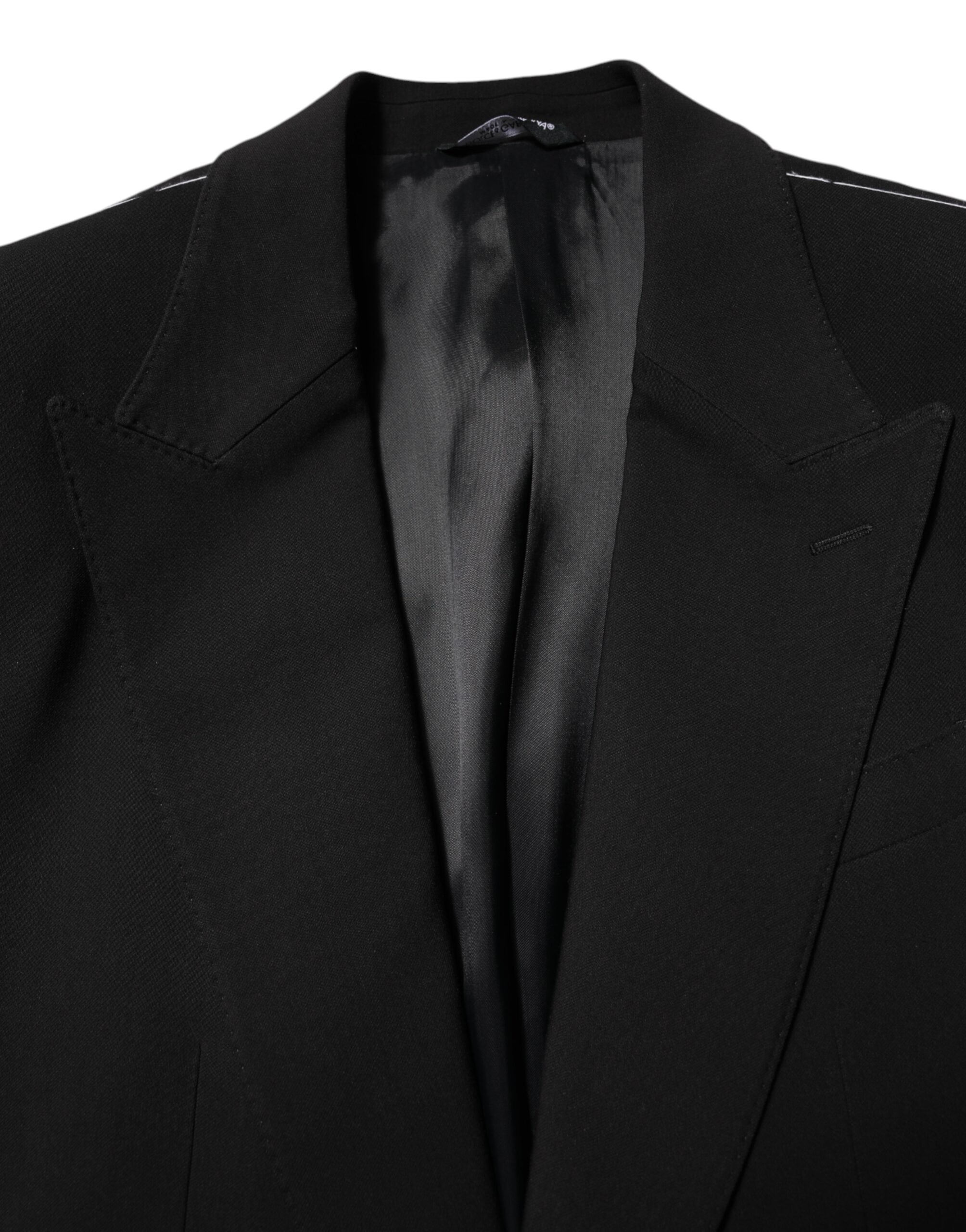 Dolce & Gabbana Black MARTINI Single-Breasted 2-Piece Suit-5