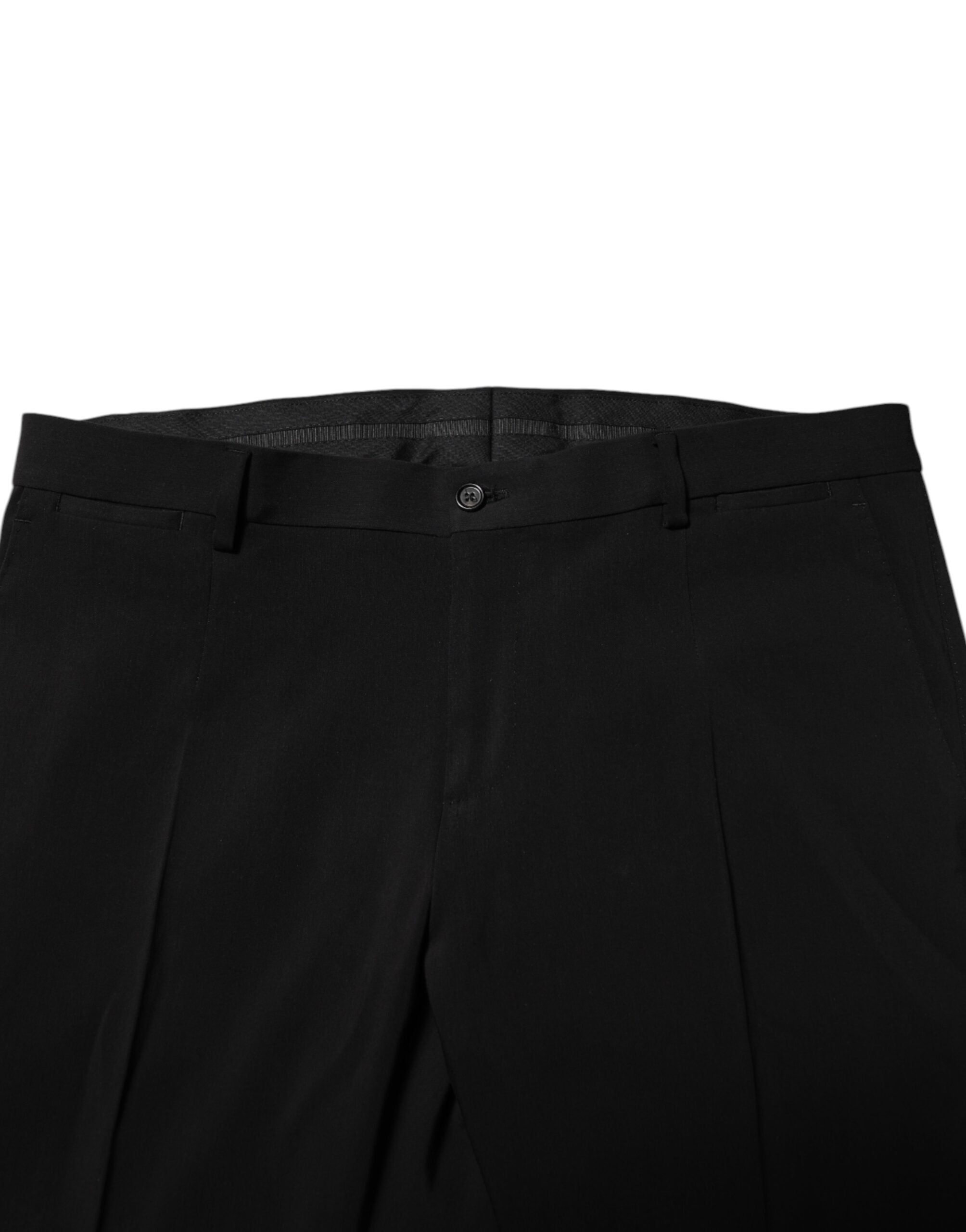 Dolce & Gabbana Black MARTINI Single-Breasted 2-Piece Suit-6