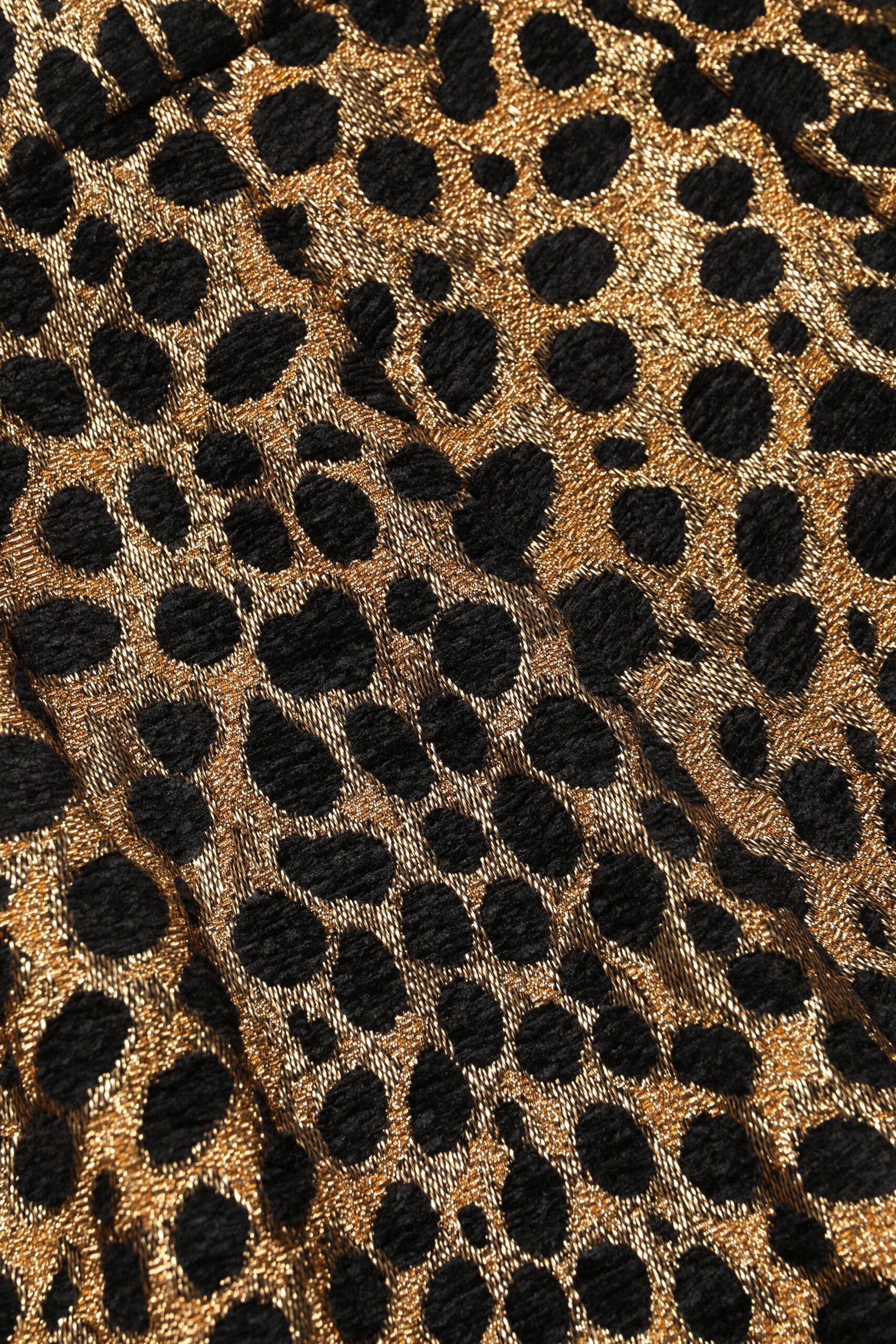 Pantalones cortos de cintura alta con estampado de leopardo marrón de Dolce & Gabbana-5
