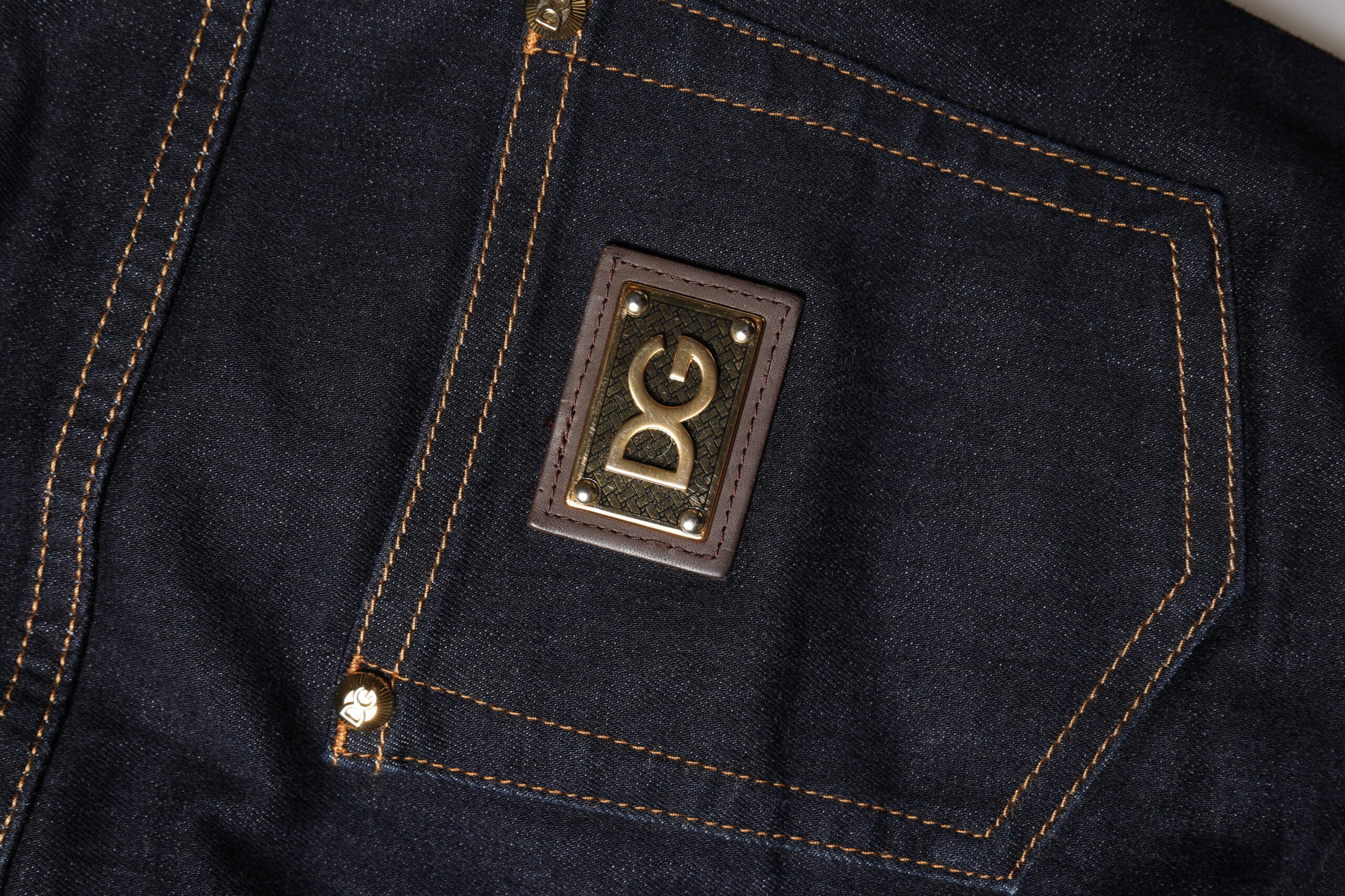 Dolce & Gabbana Blaue Baumwolle PRETTY LowWaist Skinny Denim Jeans-5