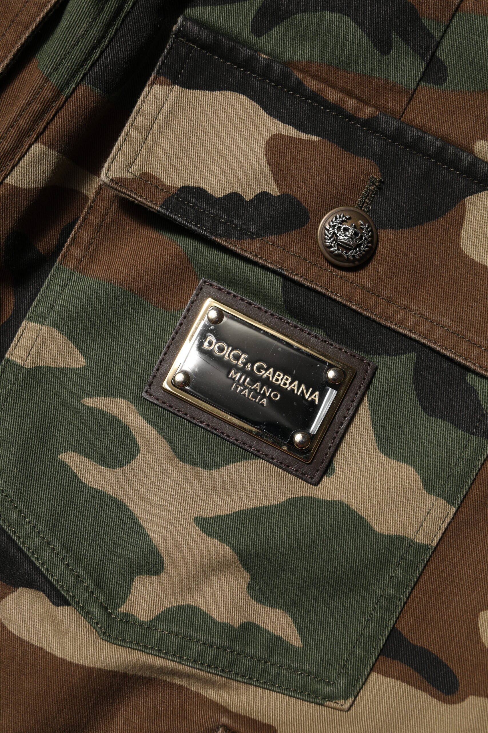 Pantalones cargo de camuflaje multicolor de Dolce & Gabbana -5