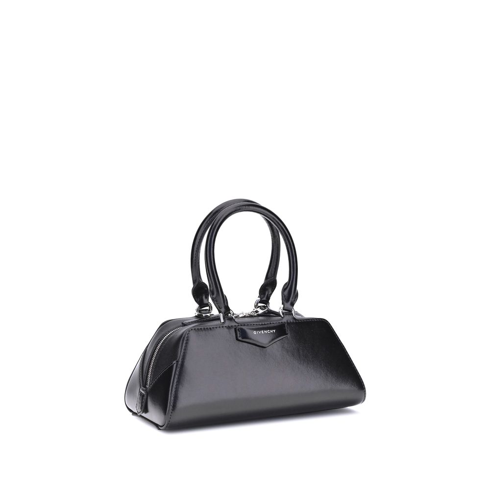 Givenchy Schwarze Kalbsleder Bos Taurus Handtasche-2