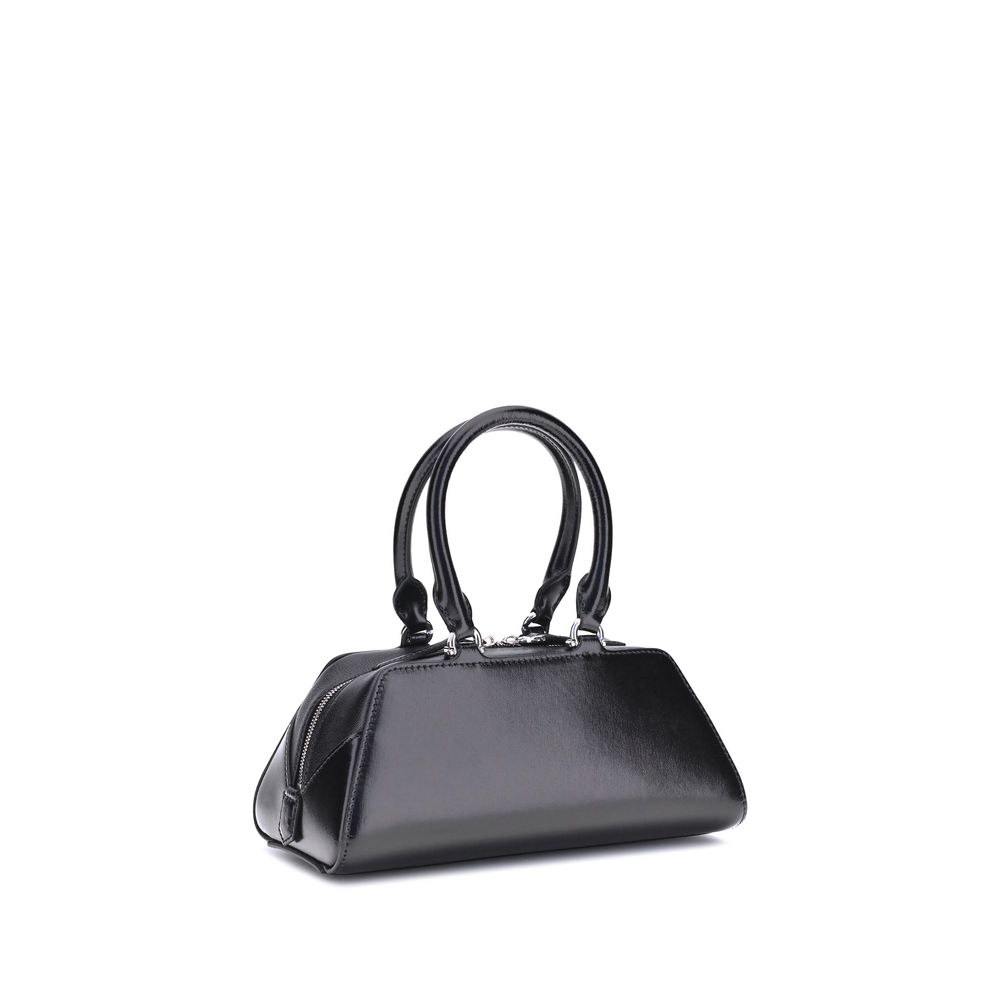 Givenchy Schwarze Kalbsleder Bos Taurus Handtasche-3