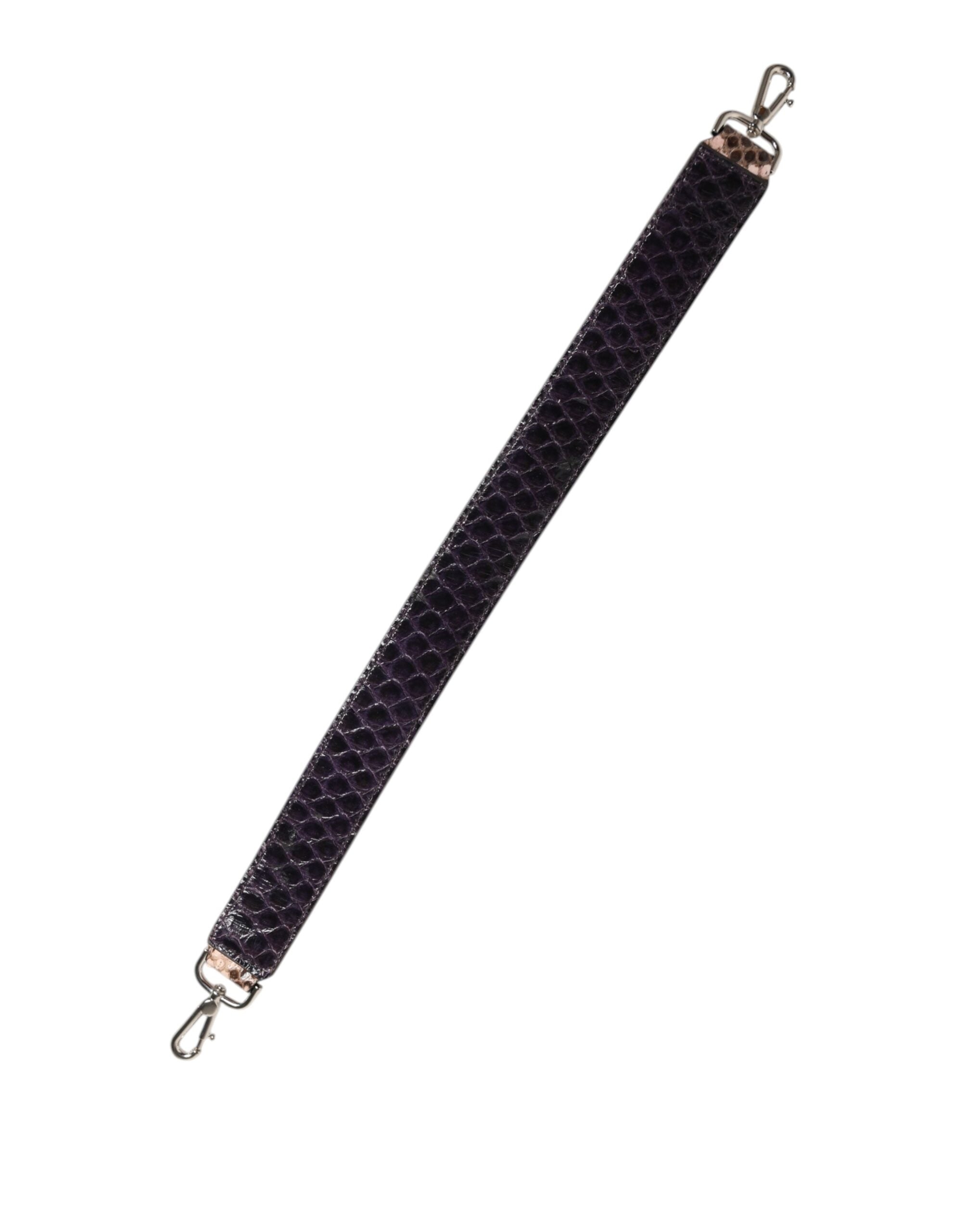 Dolce & Gabbana Brown Exotic Leather Handbag Accessory Shoulder Strap-6