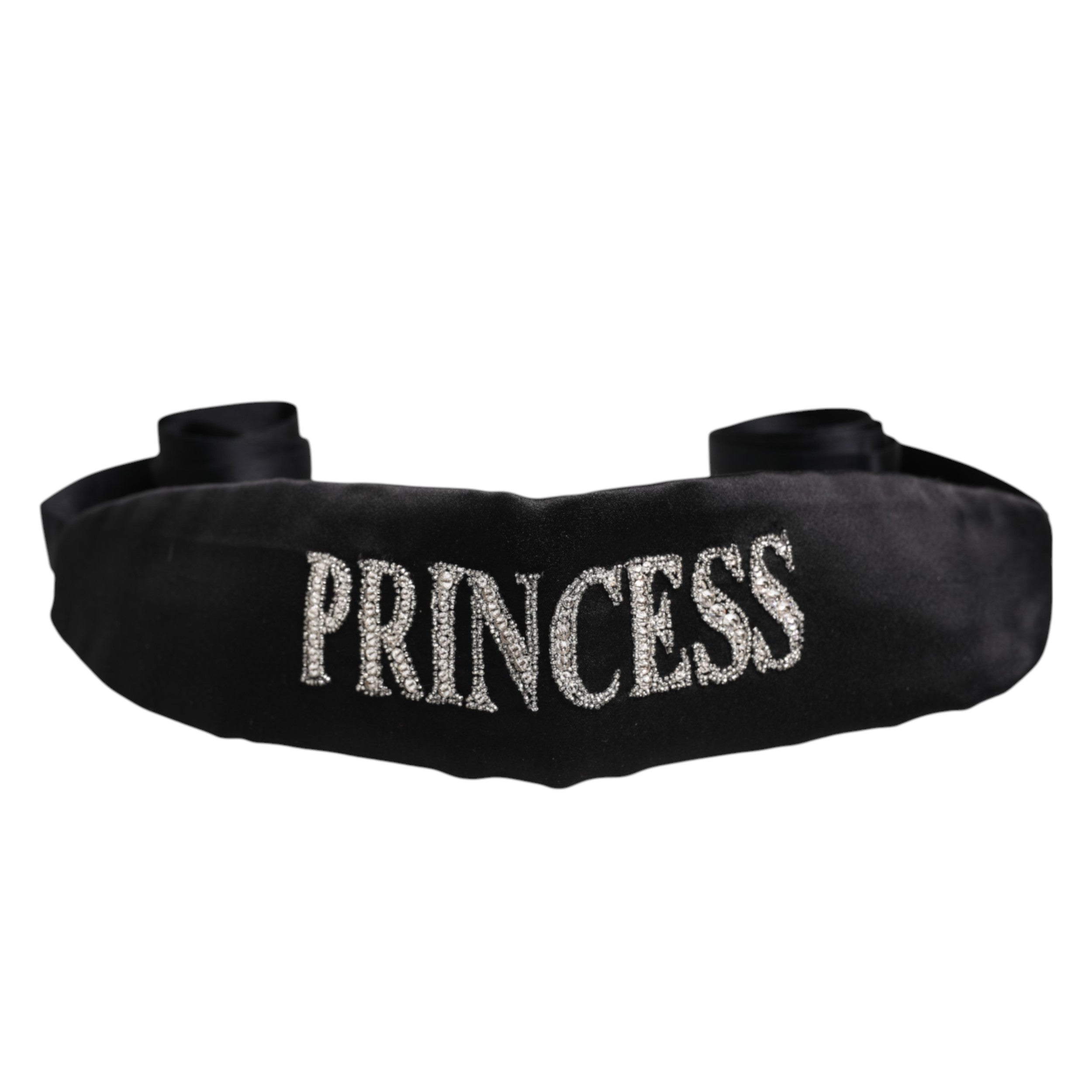 Dolce & Gabbana Schwarzer Prinzessin Fantasy geflochtener Taillengürtel-5