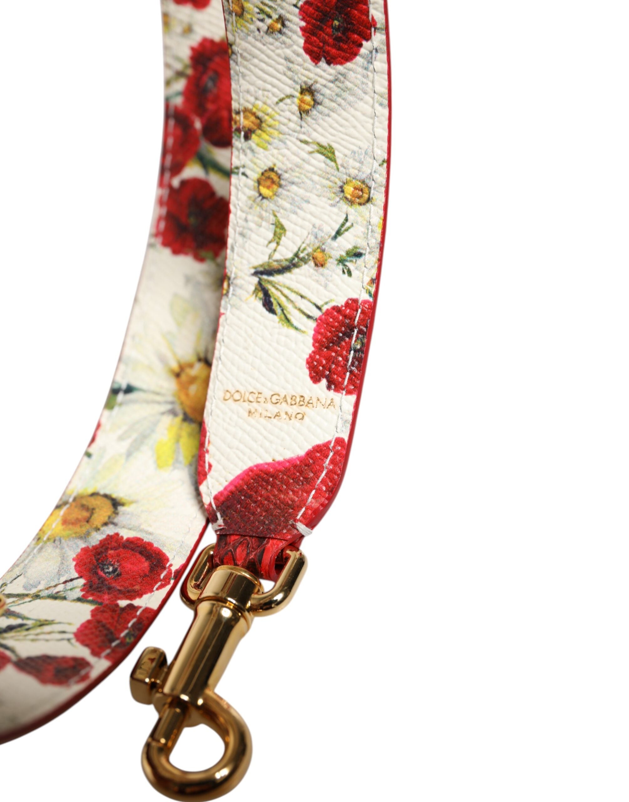 Dolce & Gabbana Multicolor embellished handbag accessory shoulder strap-5