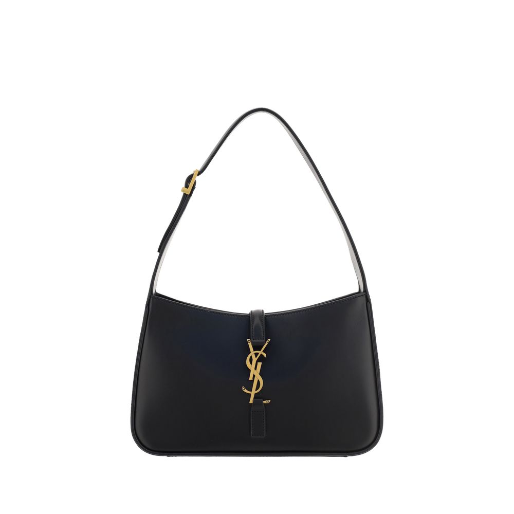 Saint Laurent Black Calfskin Bos Taurus Shoulder Bag-1