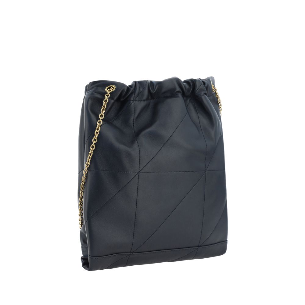 Saint Laurent Black Lamb Ovis Aries Aries Carrier Bag-3