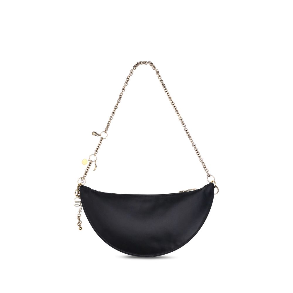 Chloé Schwarze Schultertasche aus Kalbsleder Bos Taurus-2