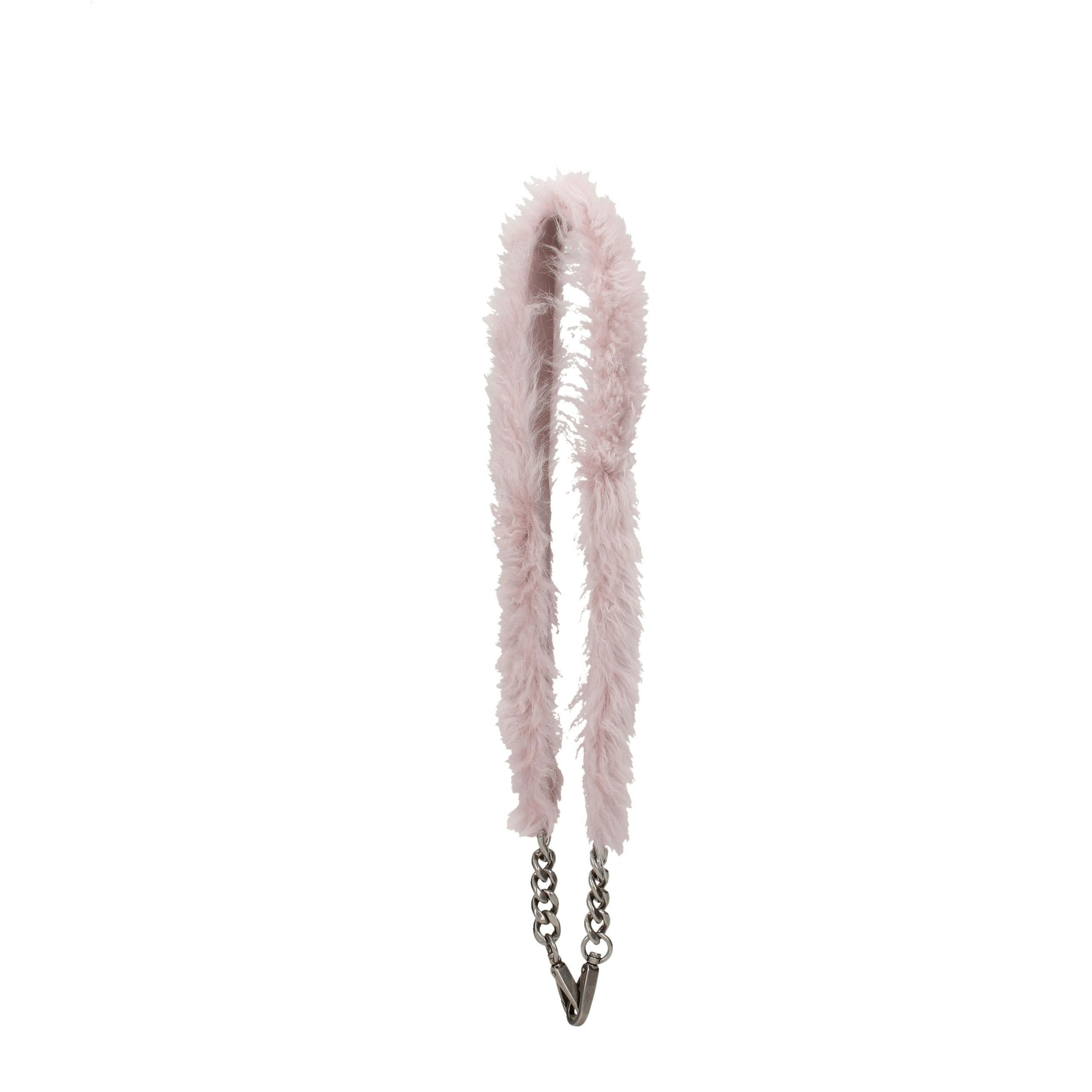 Miu Miu Pink Fur Shoulder Bag-1