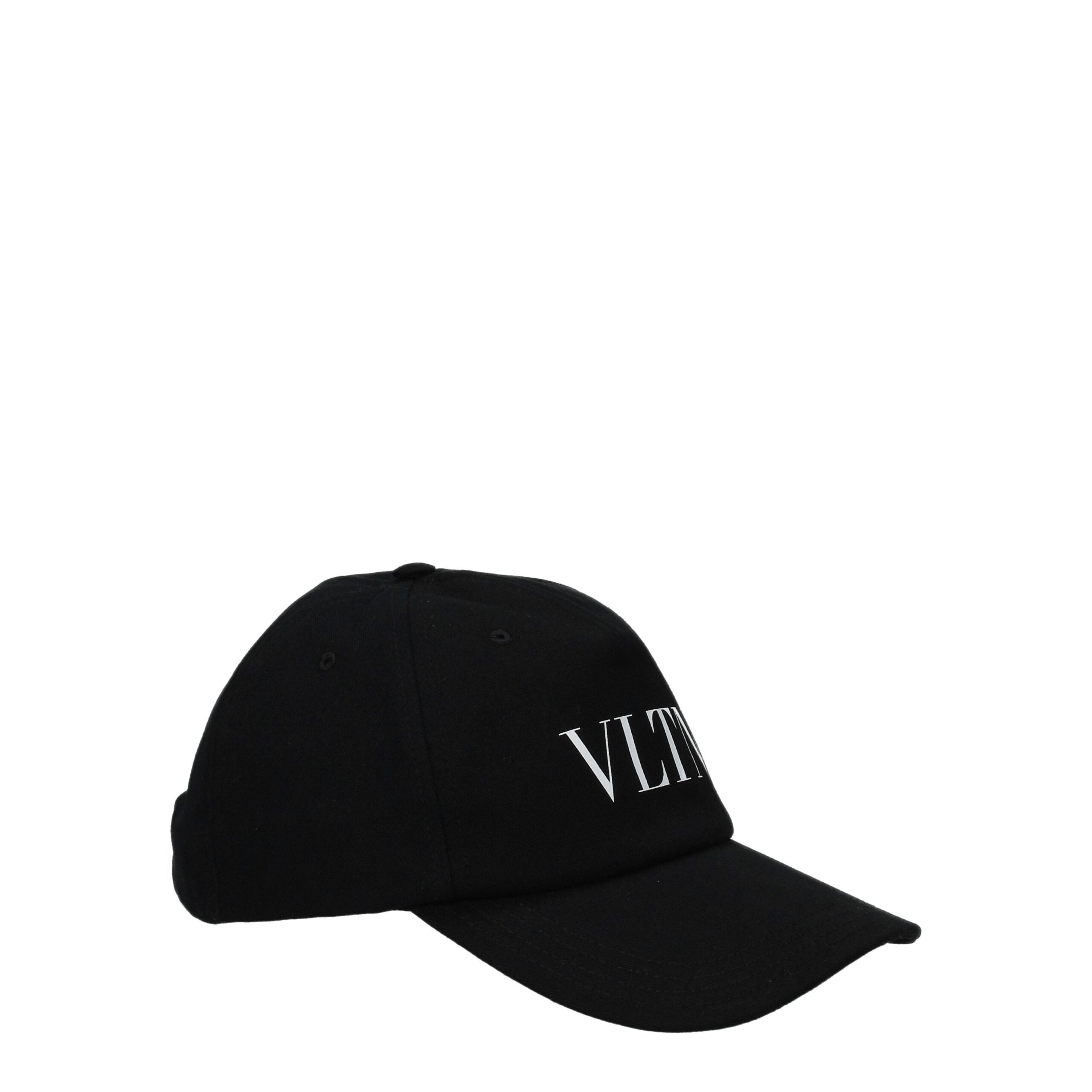 Valentino Garavani Black Cotton Cap (Baseball Cap)