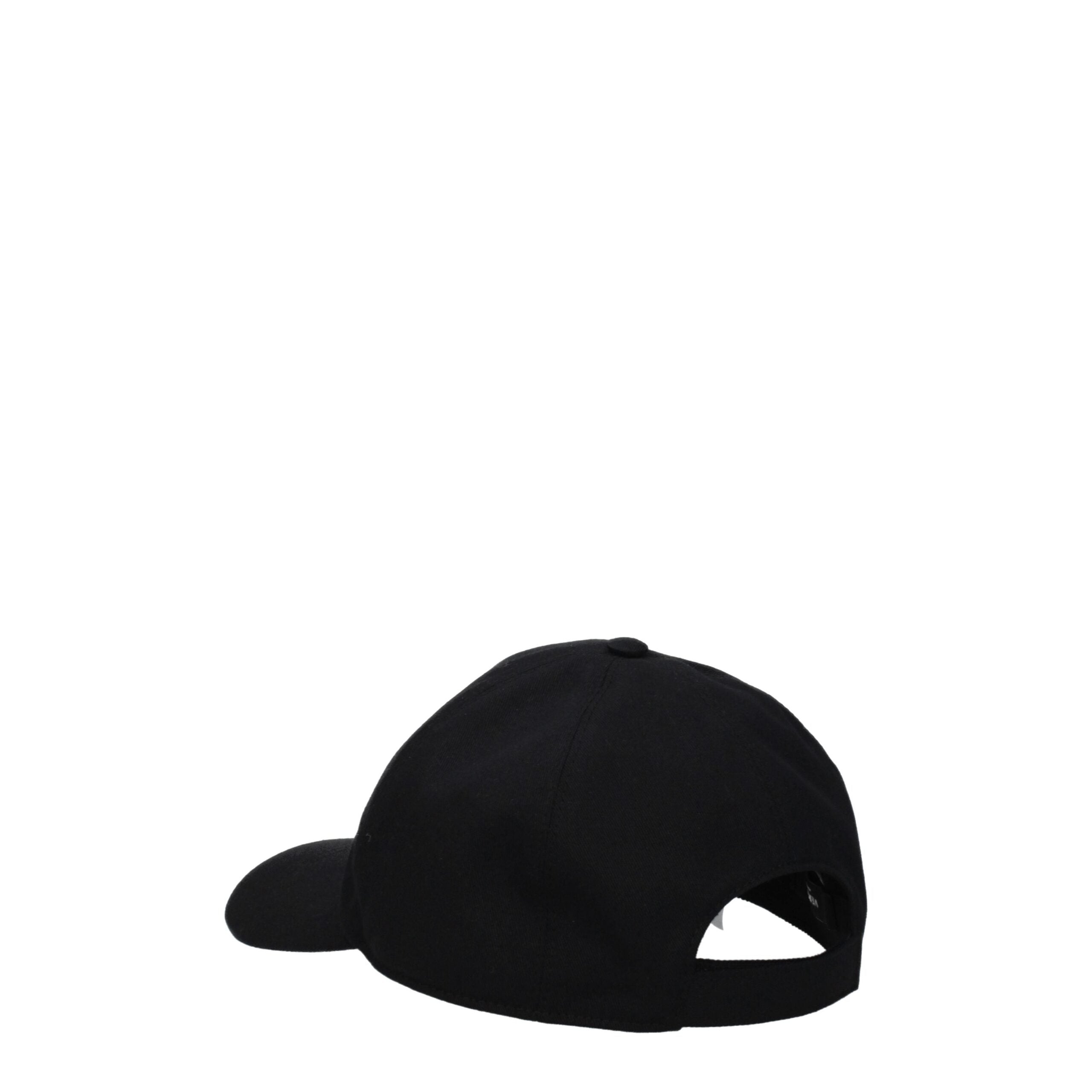 Versace Schwarze Baumwoll-Kappe (Baseball-Mütze)-2