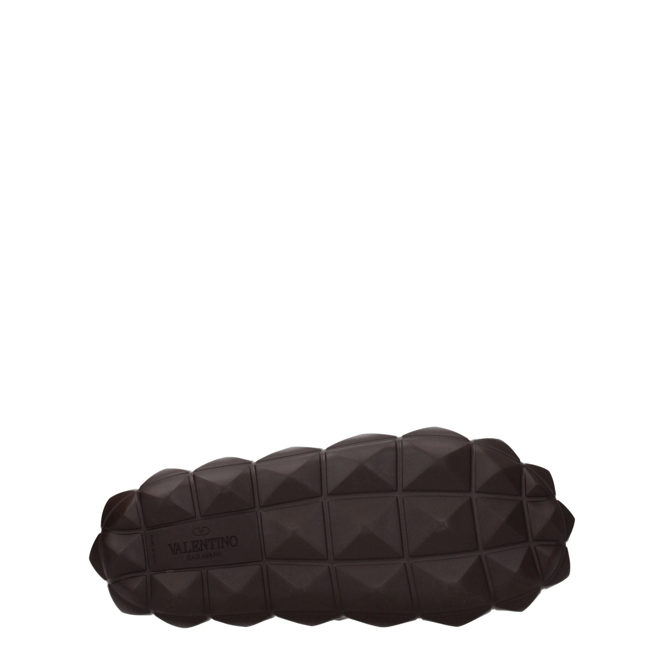 Valentino Garavani Brown Cotton Slippers-5