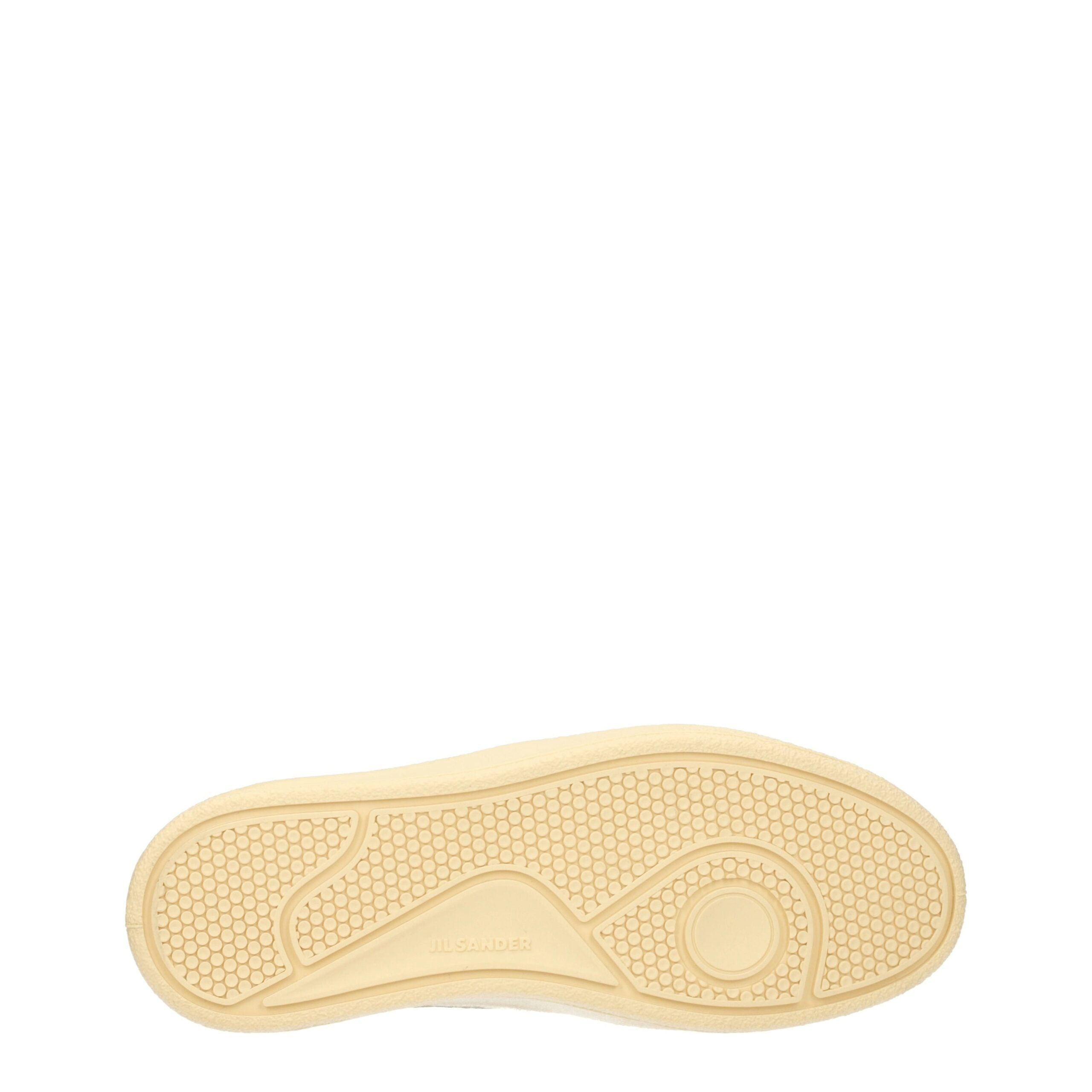 Jil Sander white leather low-top sneakers-5