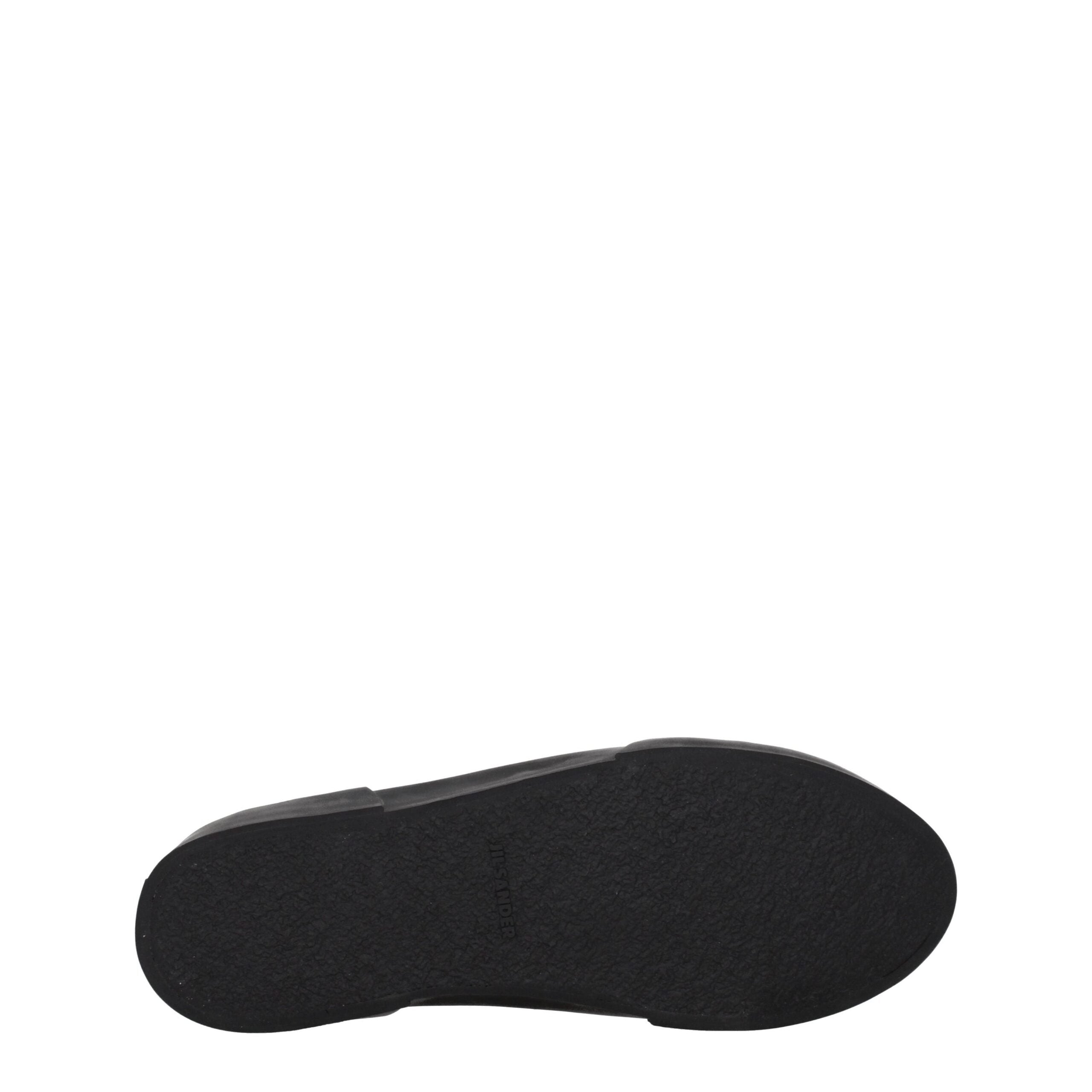 Jil Sander Beigefarbene High-Top-Sneaker aus Stoff-5