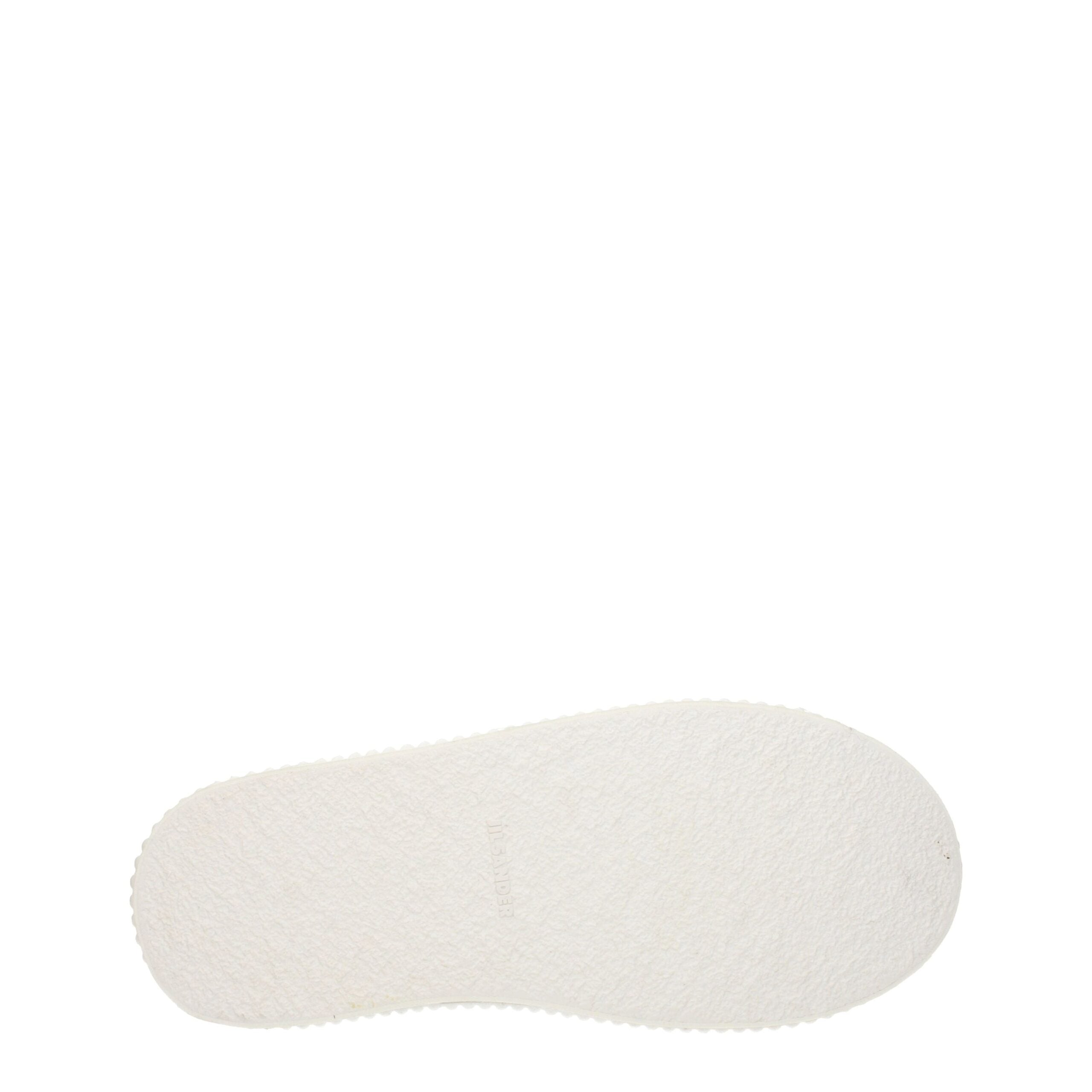 Jil Sander Weiße Plateau-Sneakers aus Stoff-5